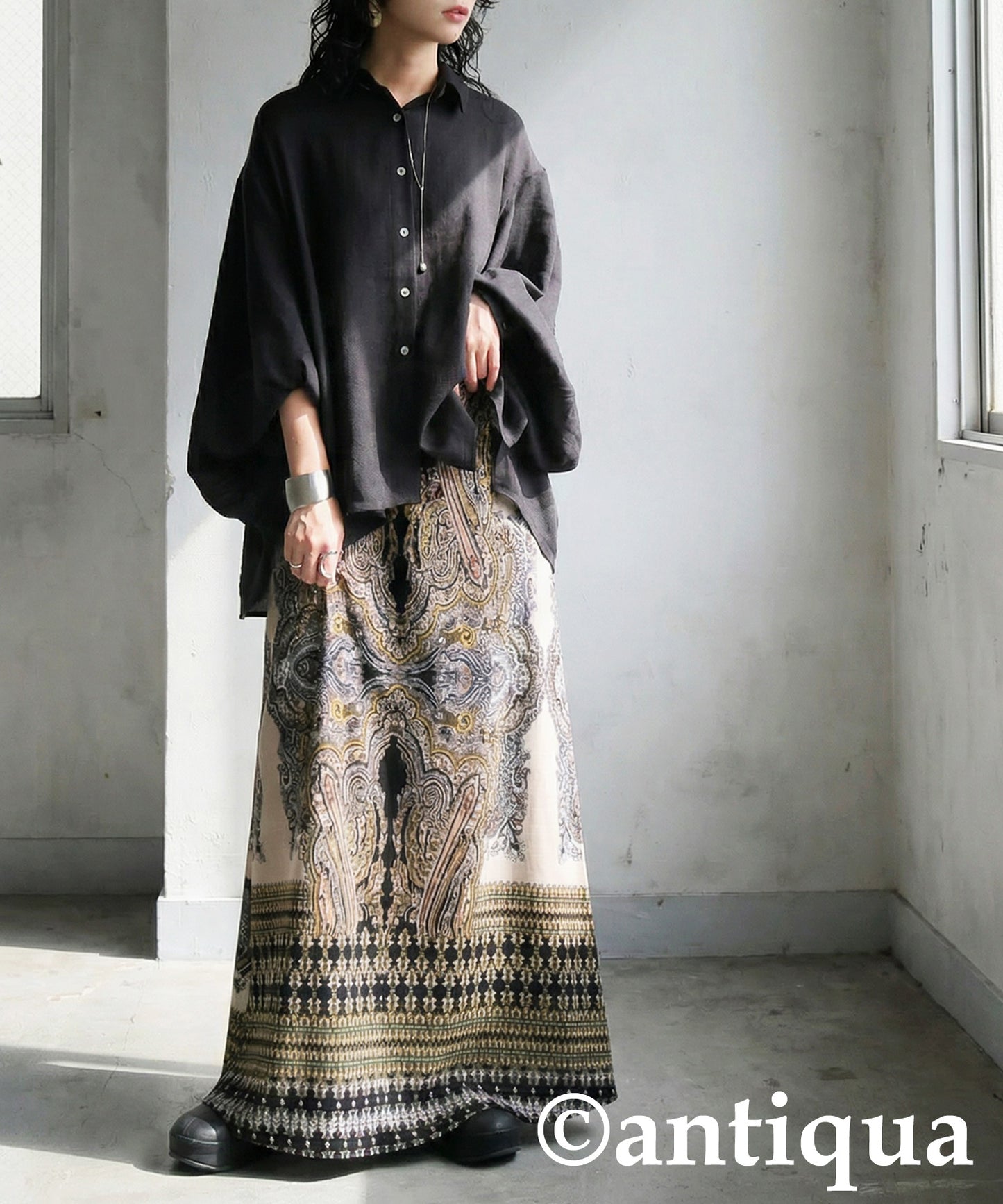 Paisley Print Skirt Ladies