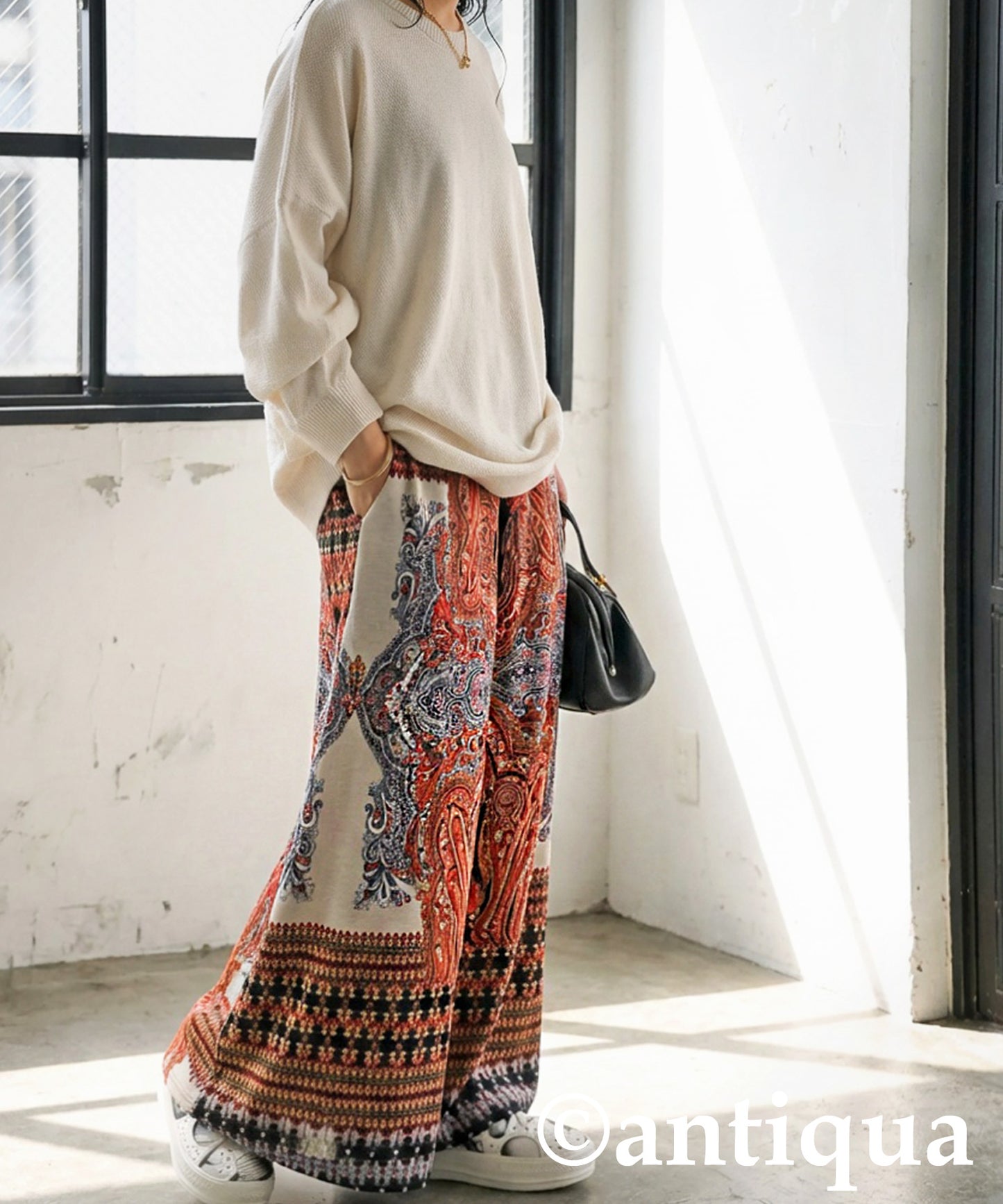 Paisley Print Skirt Ladies