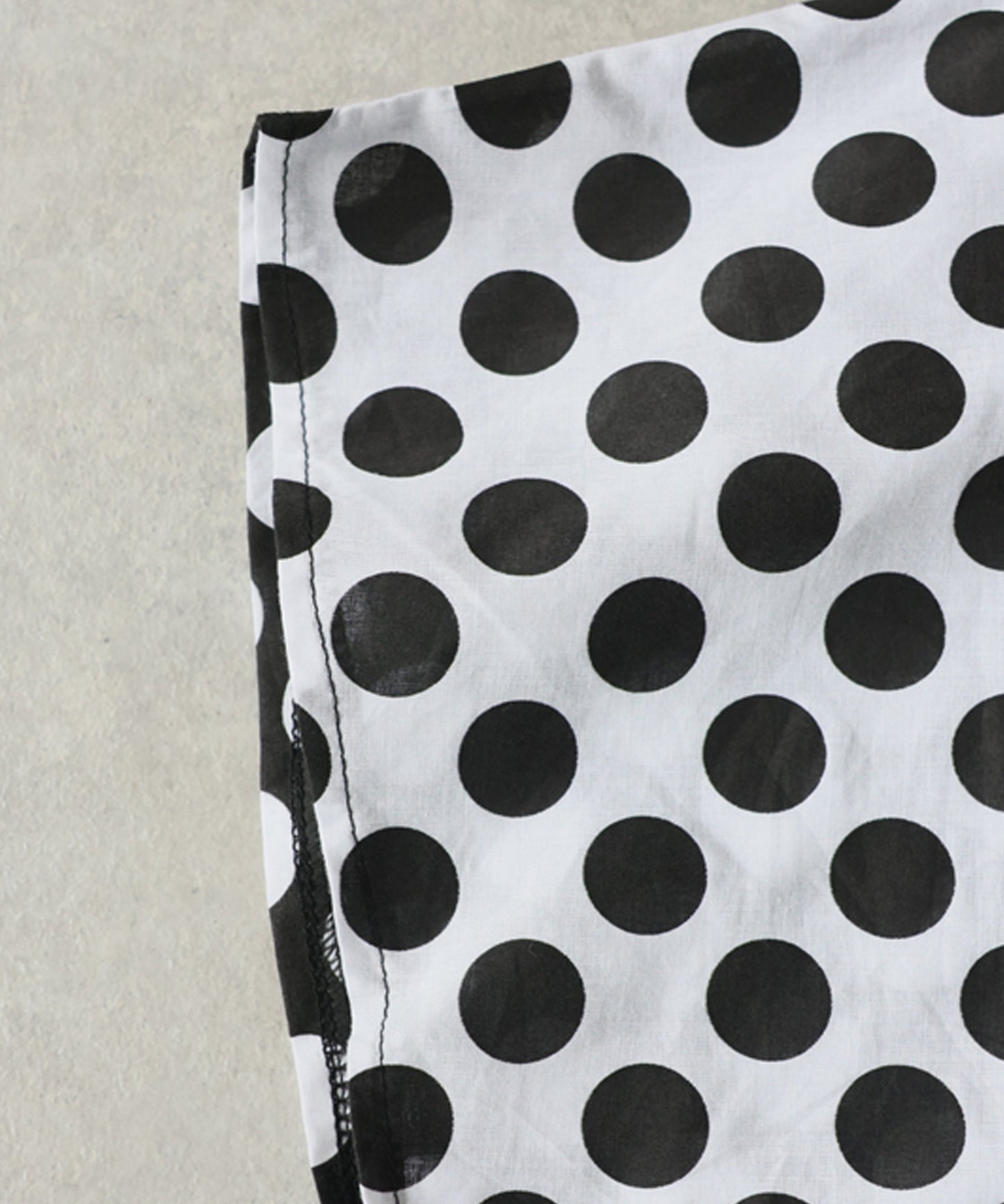 100% Cotton Two-Tone Polka Dot Shirt Ladies