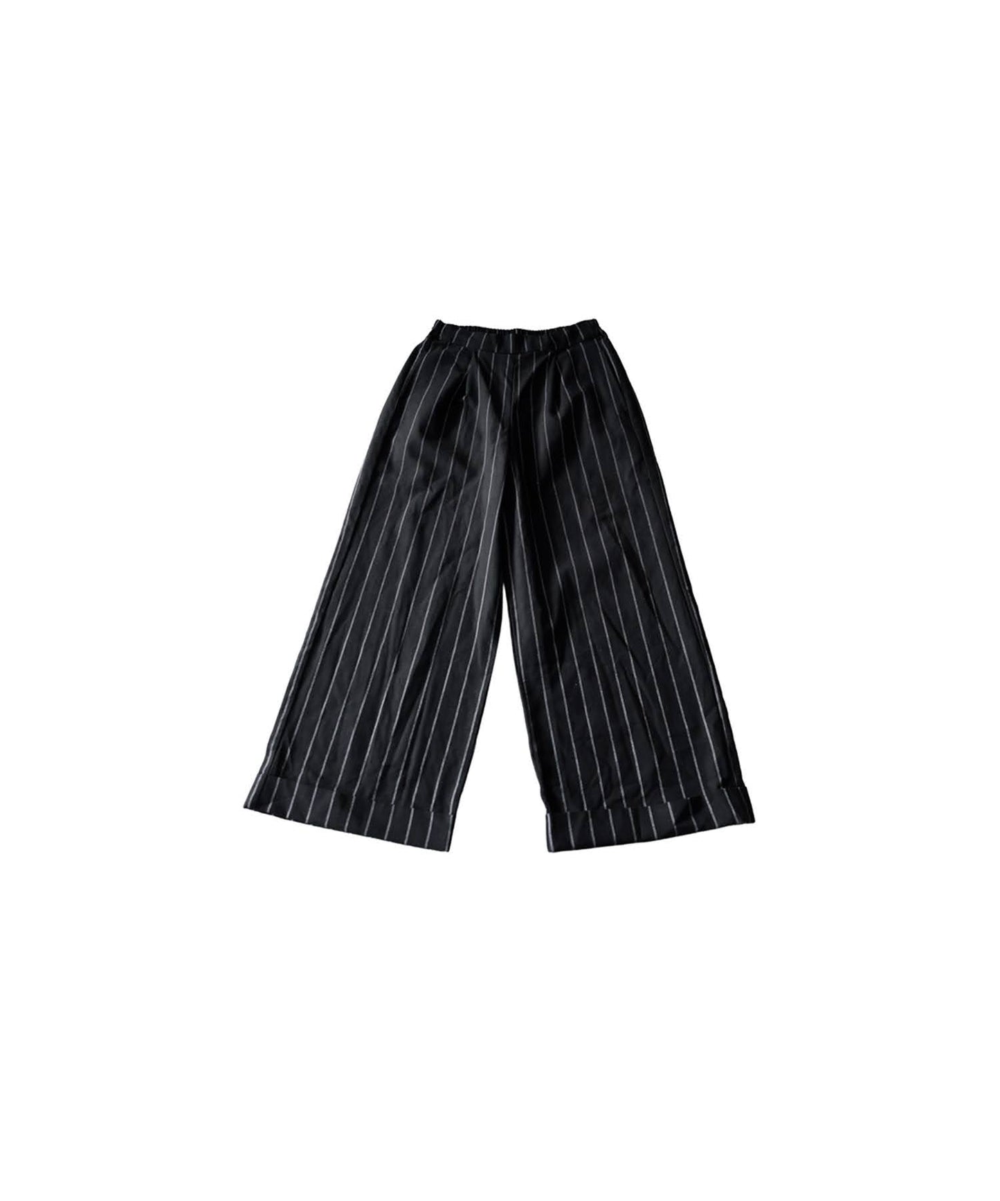 Striped Wide-Leg Pants Ladies
