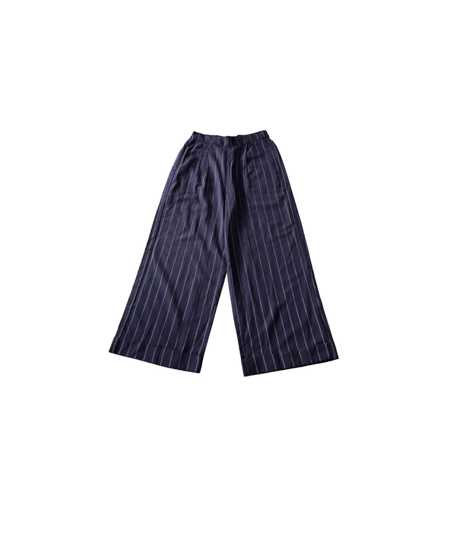 Striped Wide-Leg Pants Ladies