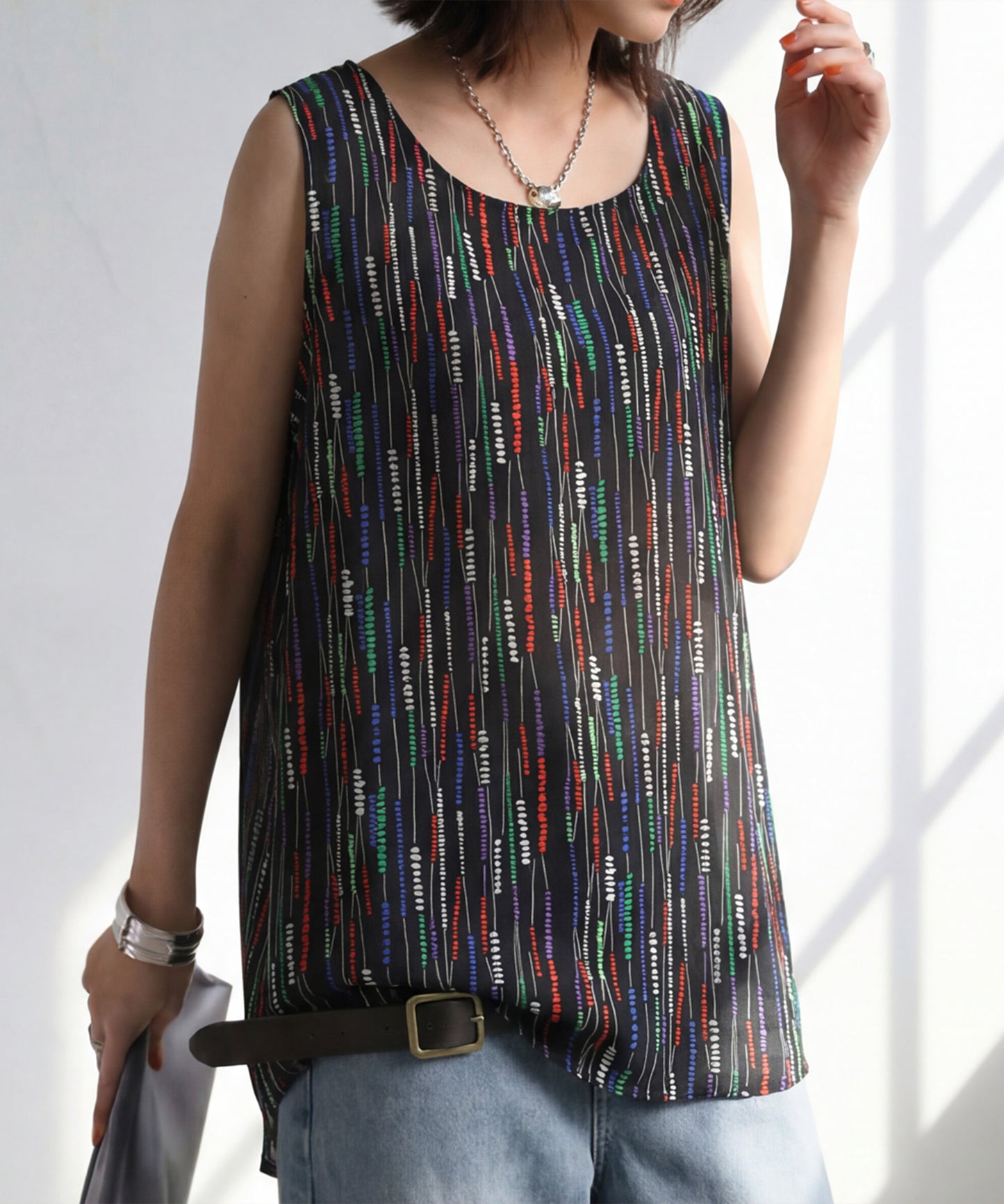 Striped Tank Top Ladies