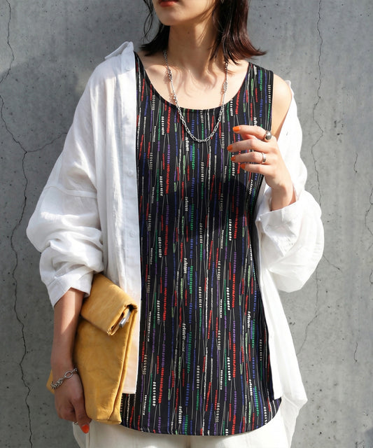 Striped Tank Top Ladies