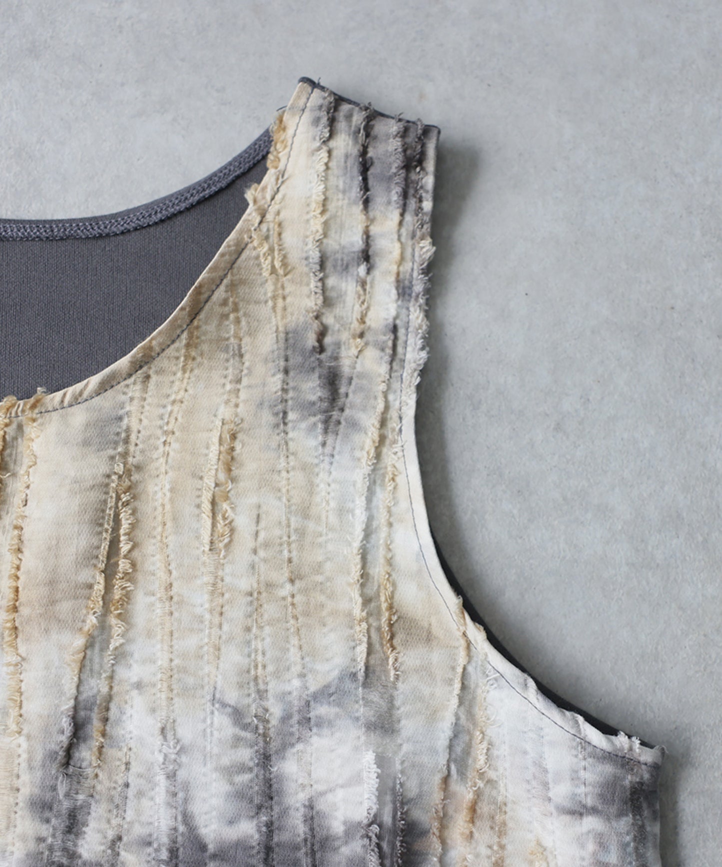 Watercolor Print Tank Top Ladies