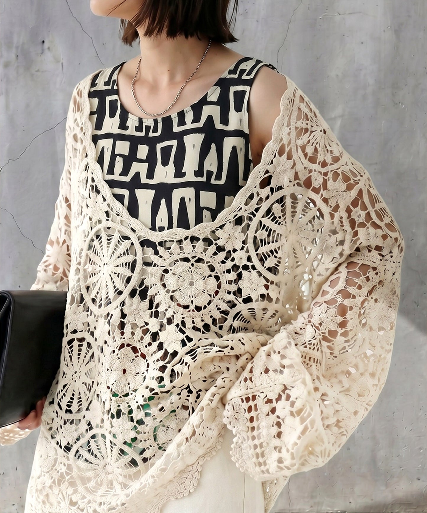 Geometric Pattern Art Print Tank Top Ladies