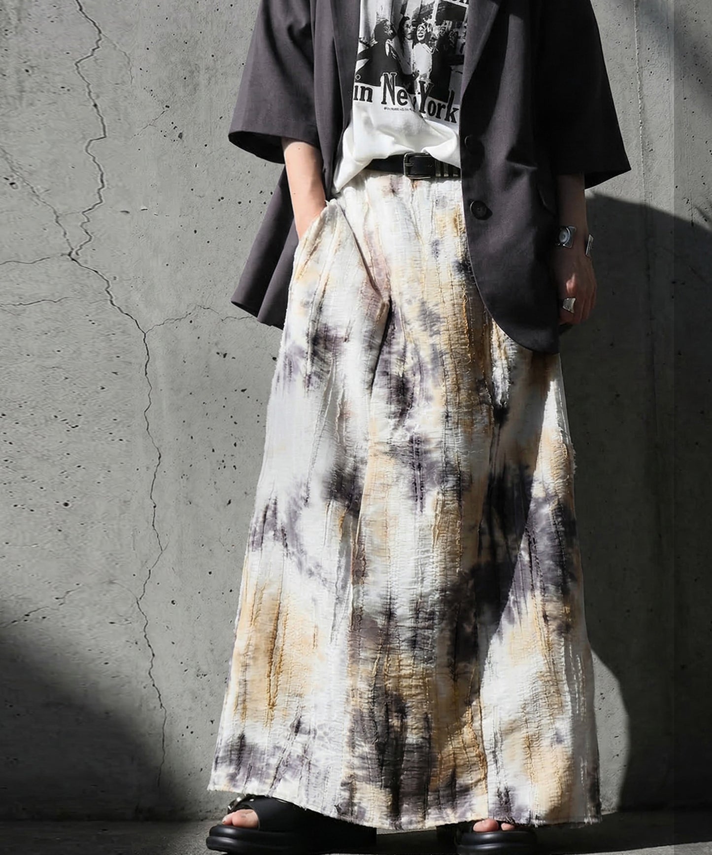 I-Line All-Over Print Skirt Ladies