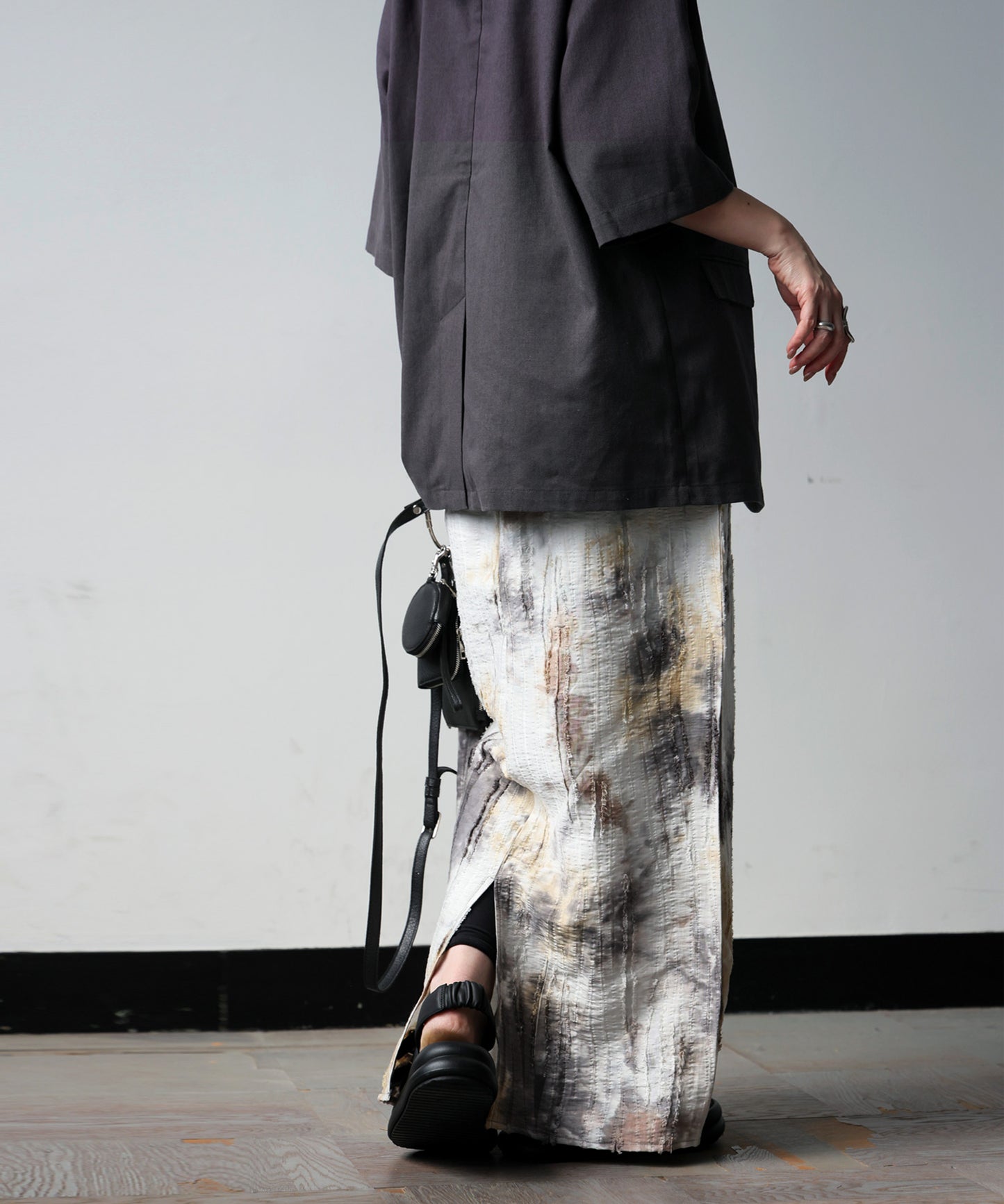 I-Line All-Over Print Skirt Ladies