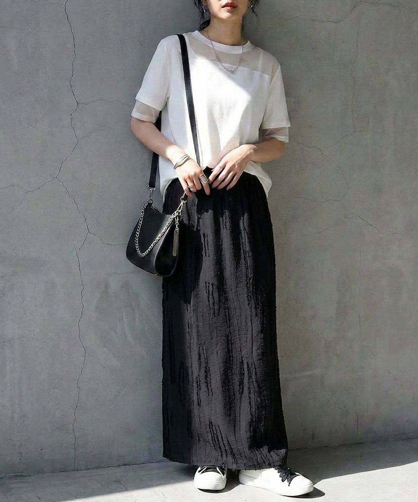 I-Line All-Over Print Skirt Ladies