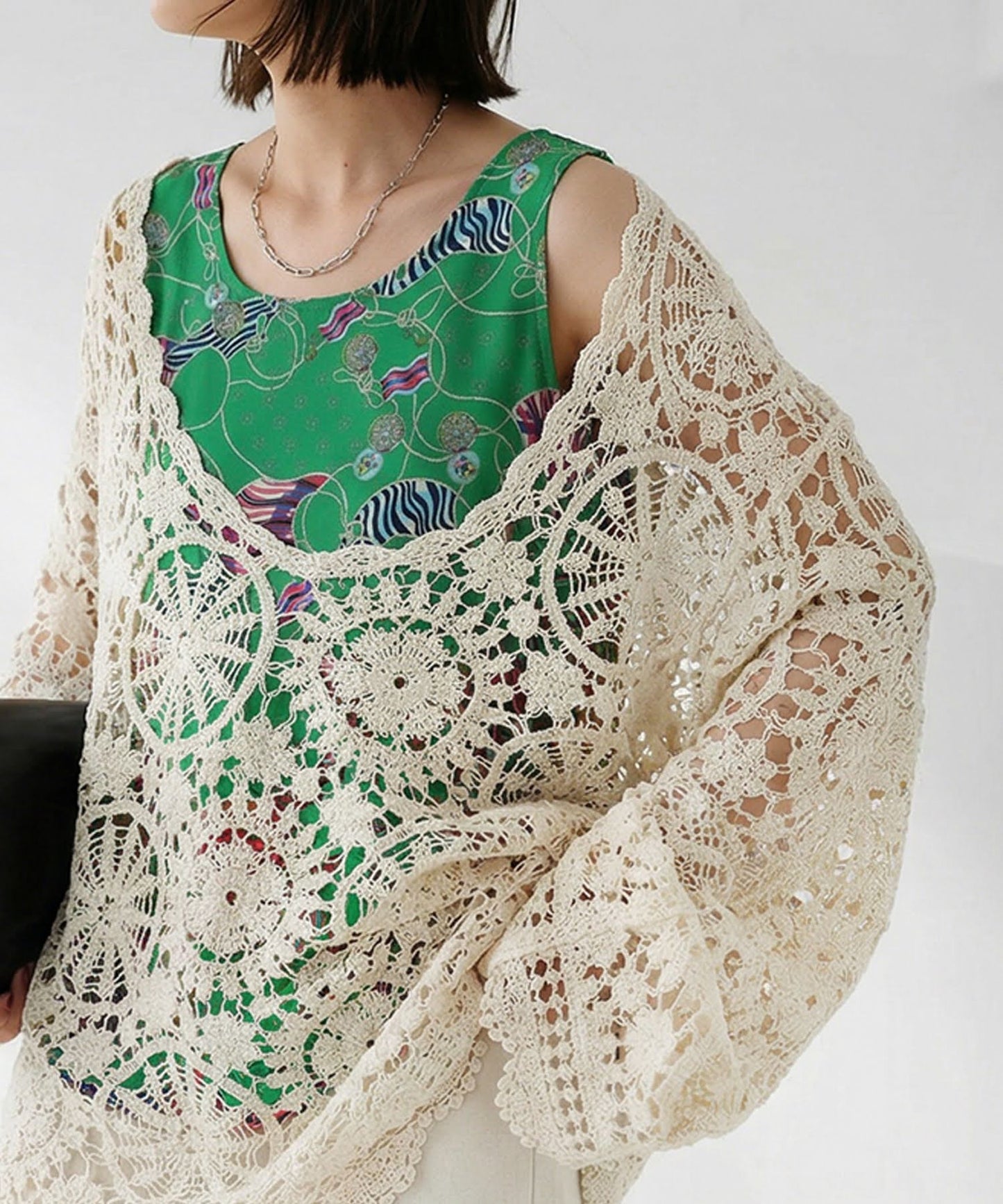 Retro Marine Pattern Tank Top Ladies