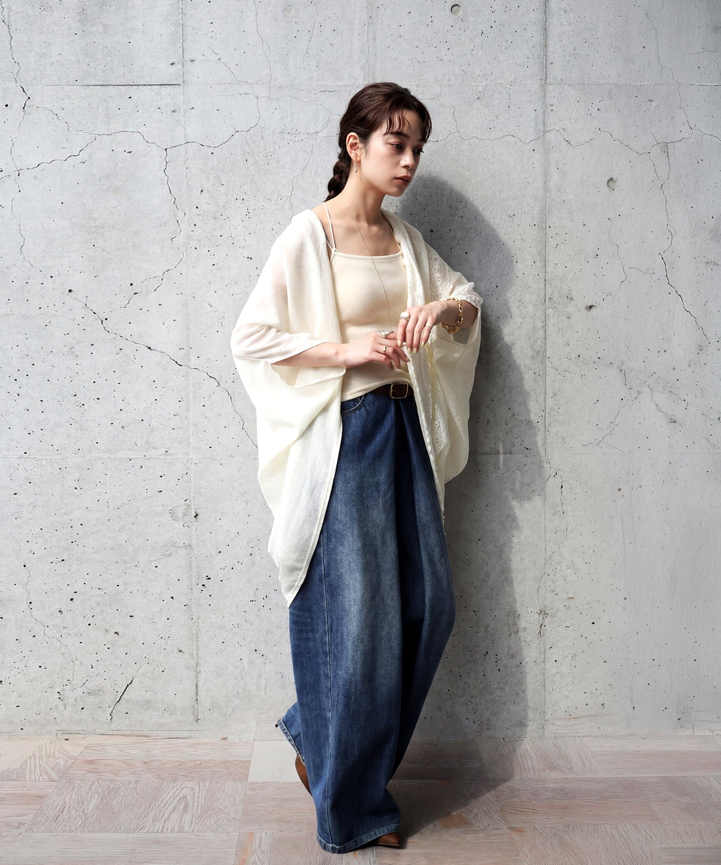 Dolman Lace Cardigan Ladies