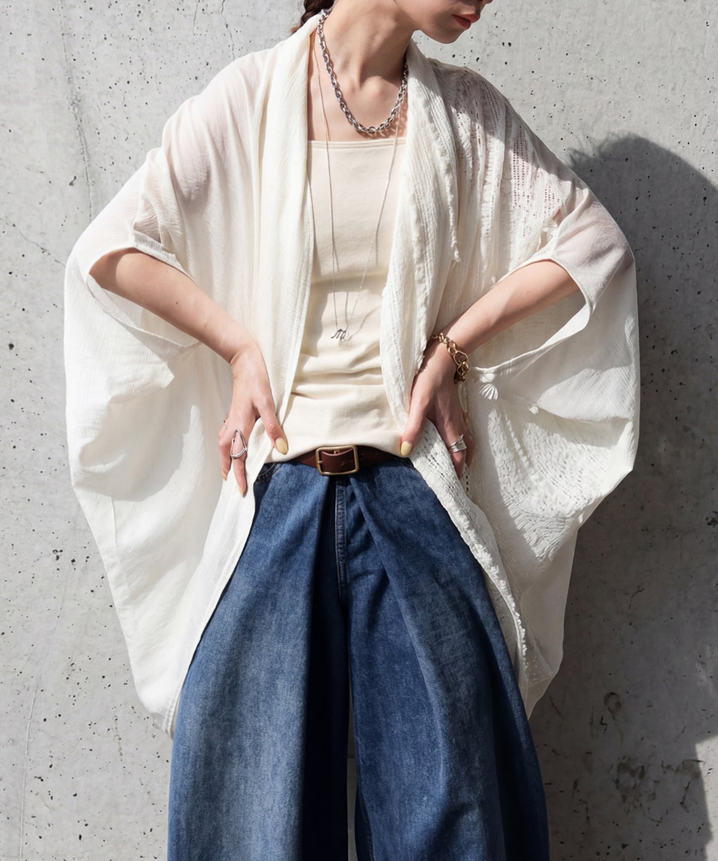 Dolman Lace Cardigan Ladies