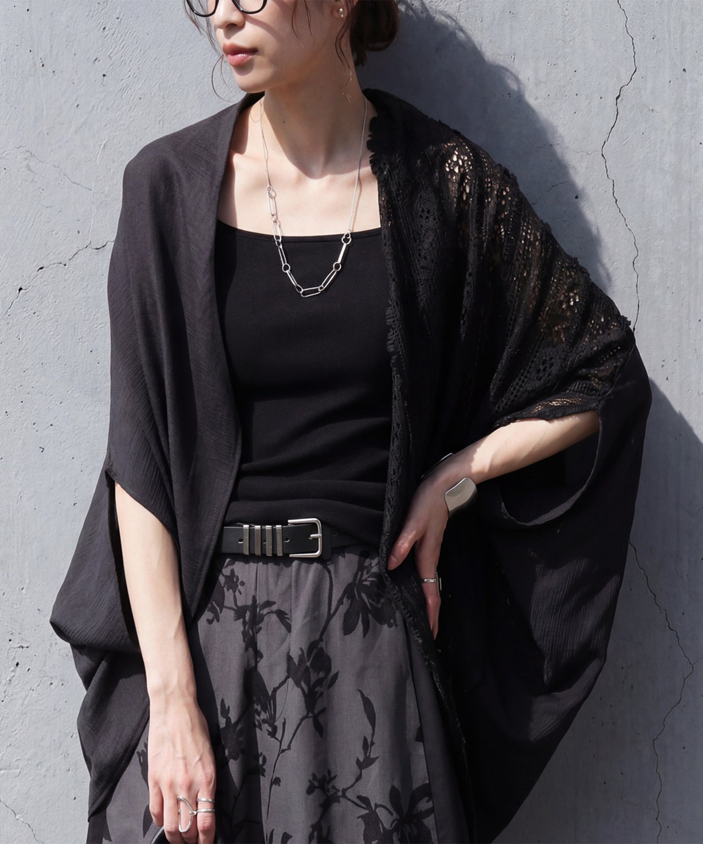 Dolman Lace Cardigan Ladies