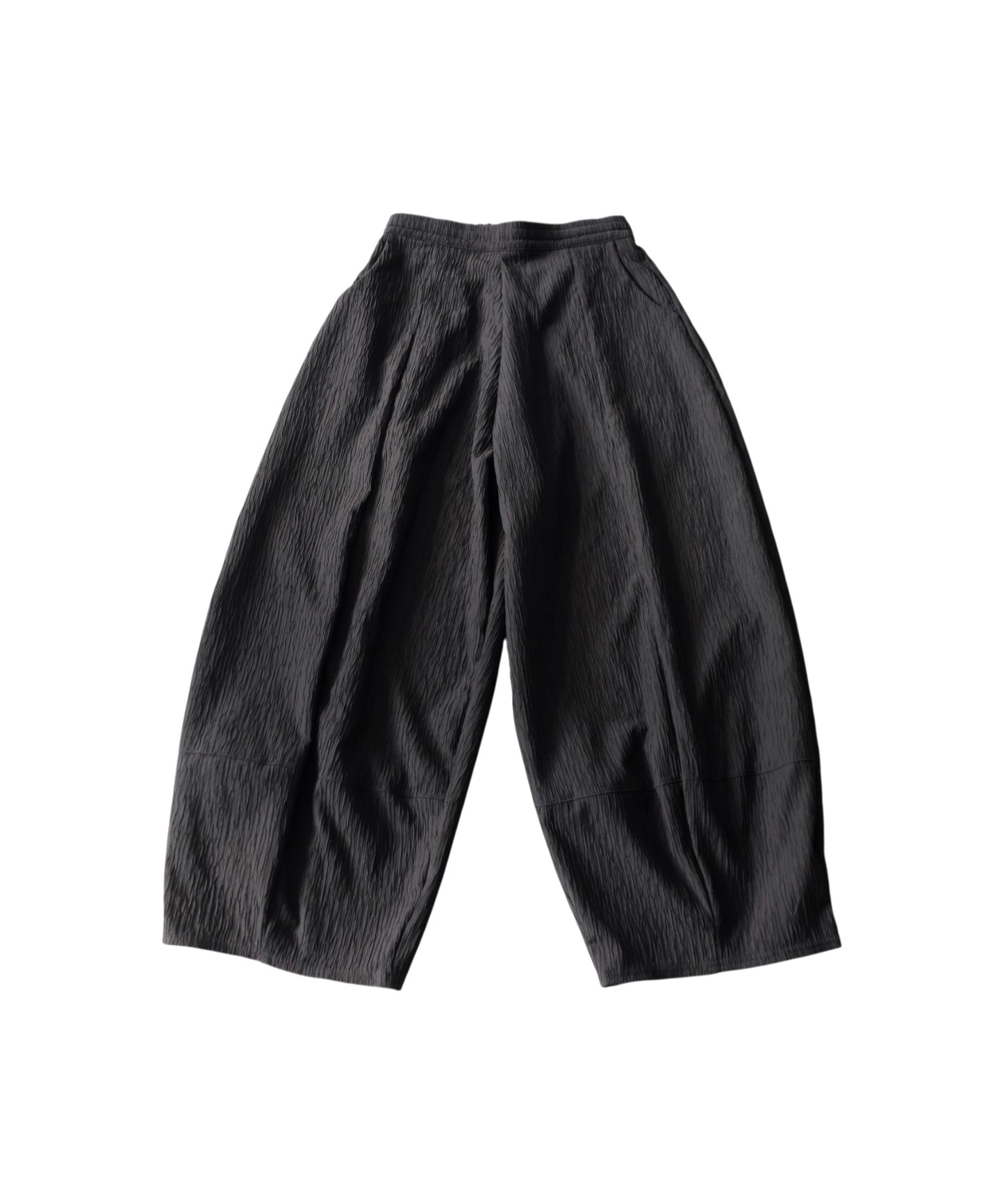 Pleated Curved Pants Ladies