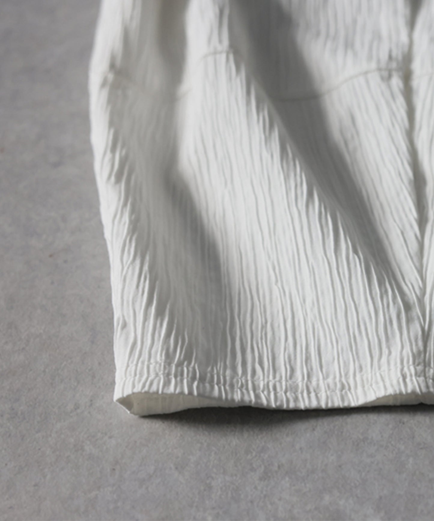 Pleated Curved Pants Ladies