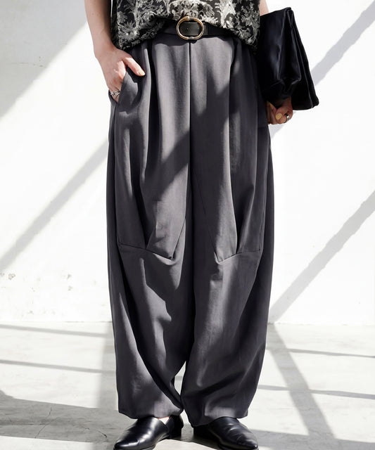 Tucked Wide-Leg Pants Ladies