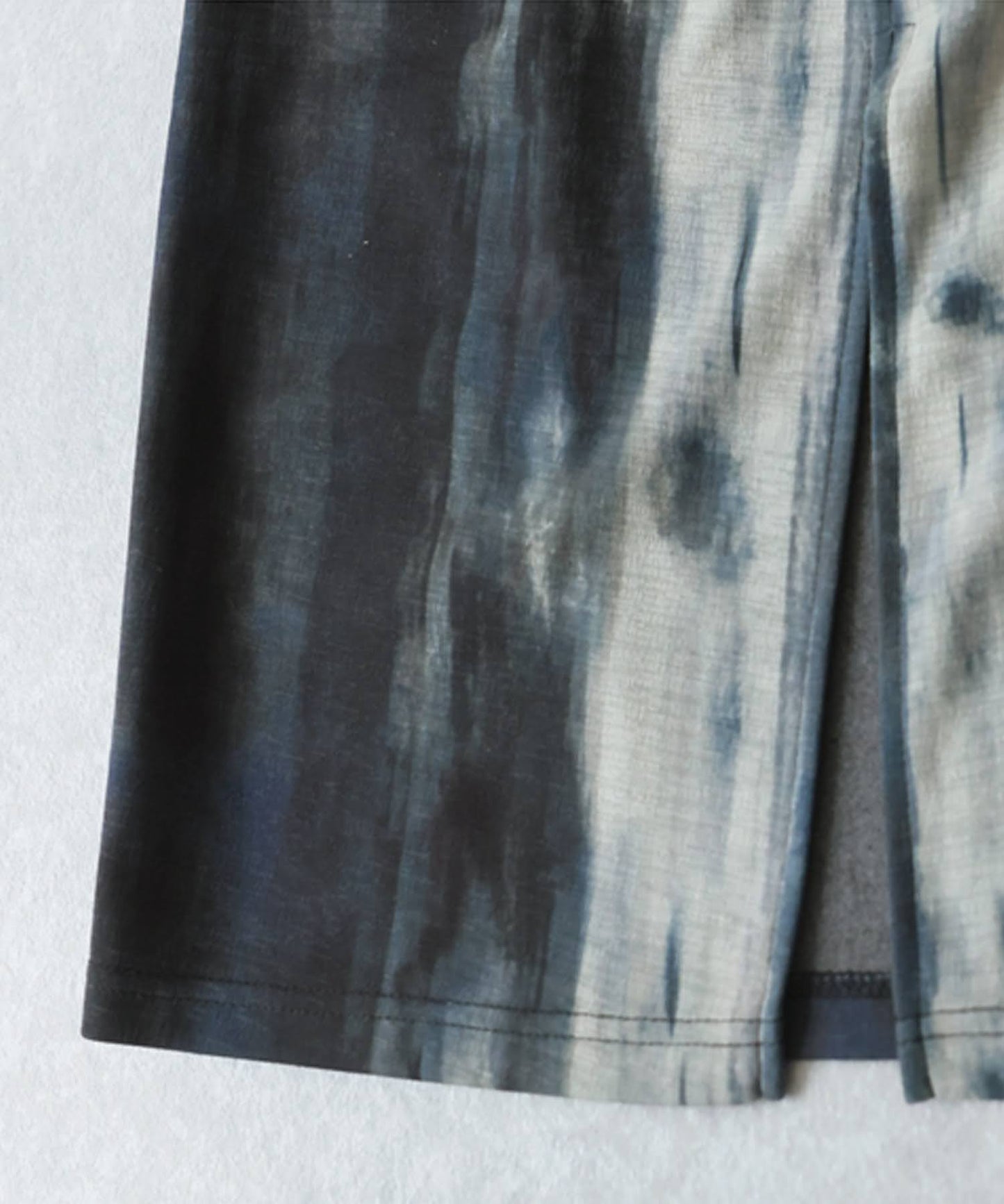 Watercolor Print Long Skirt Ladies