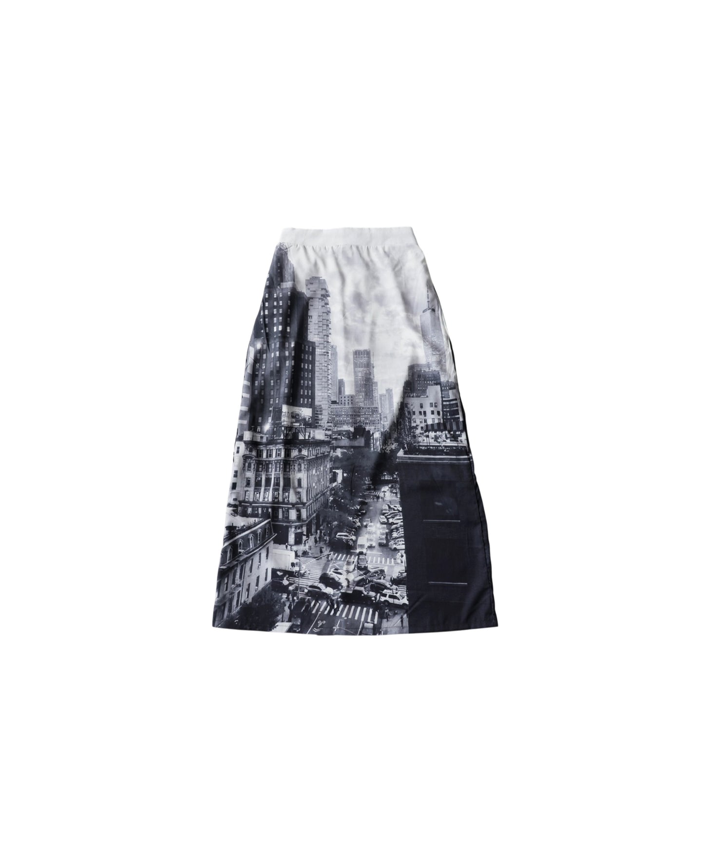 Photo Print Long Skirt Ladies