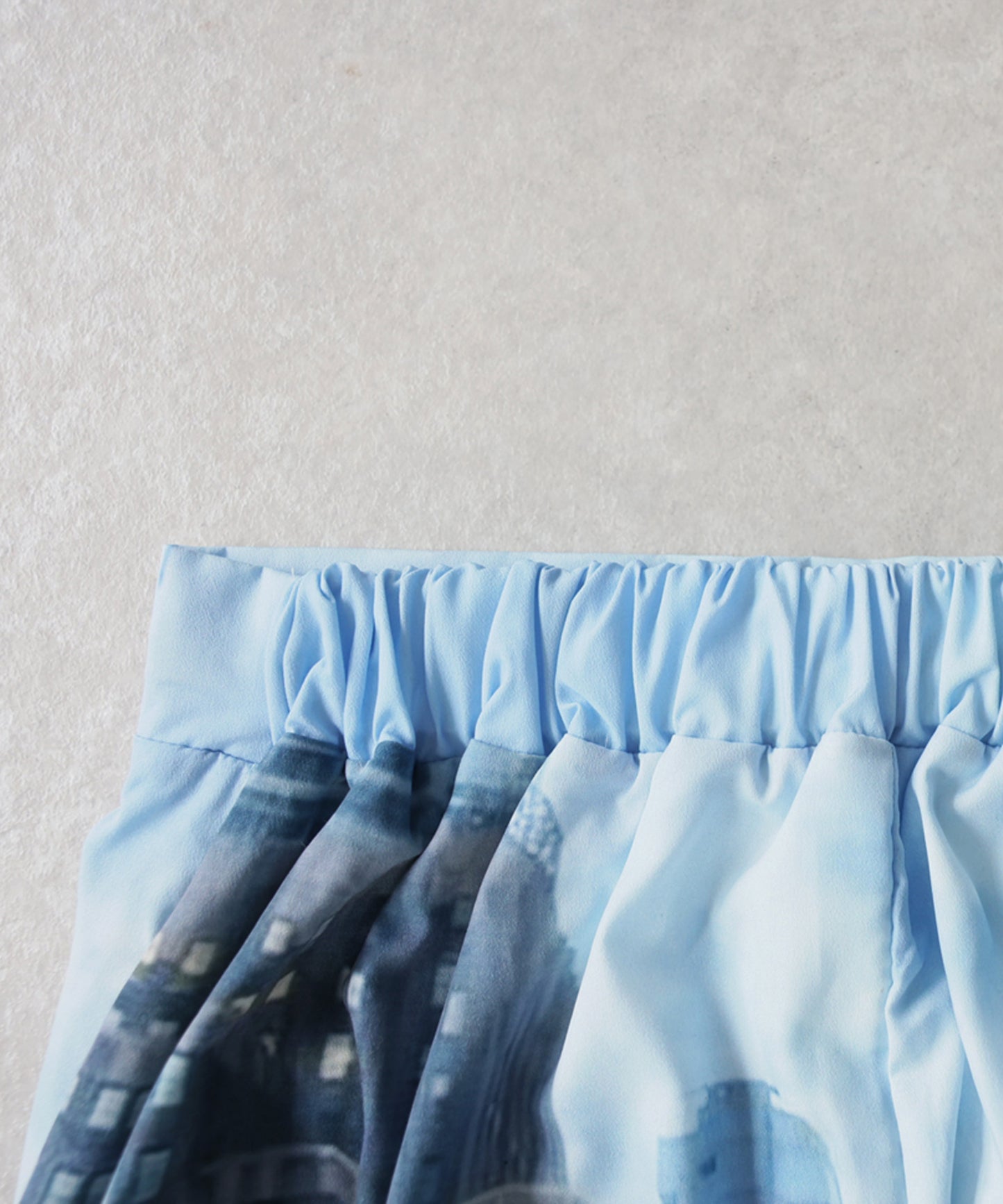 Photo Print Long Skirt Ladies
