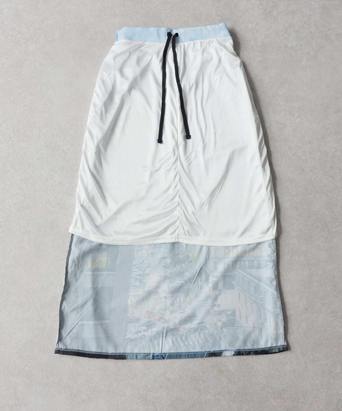 Photo Print Long Skirt Ladies