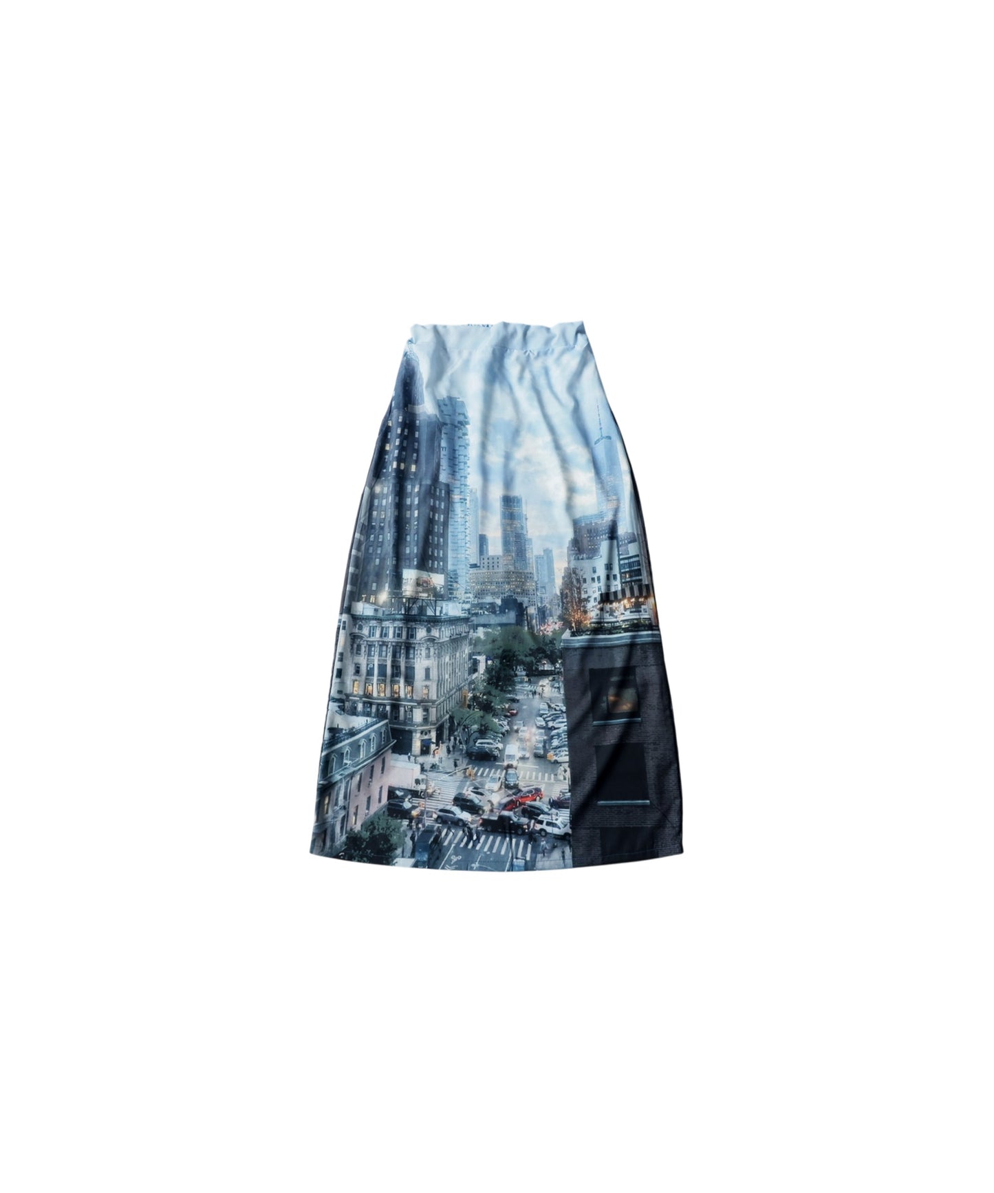 Photo Print Long Skirt Ladies