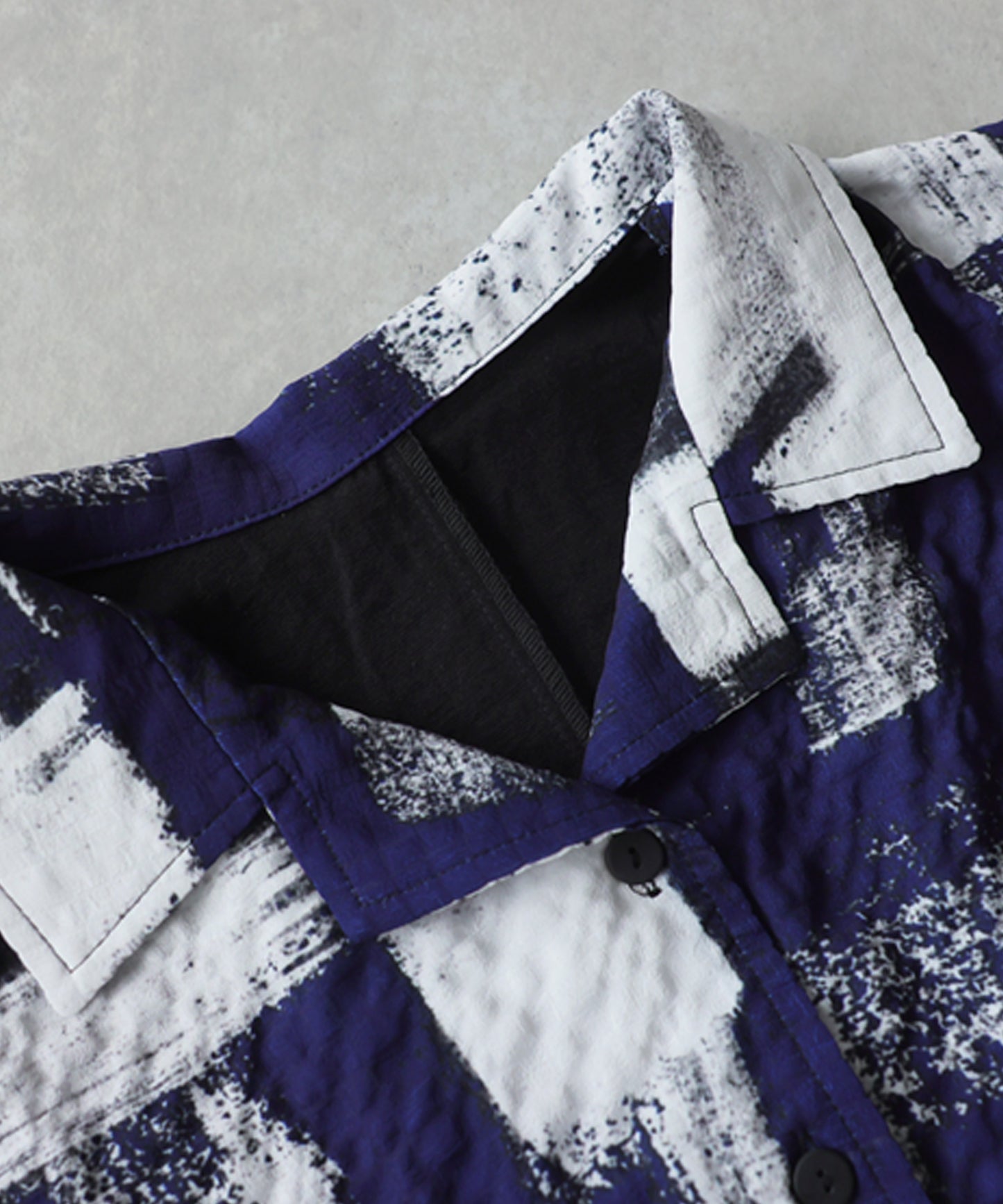 Art Print Textured Shirt Ladies