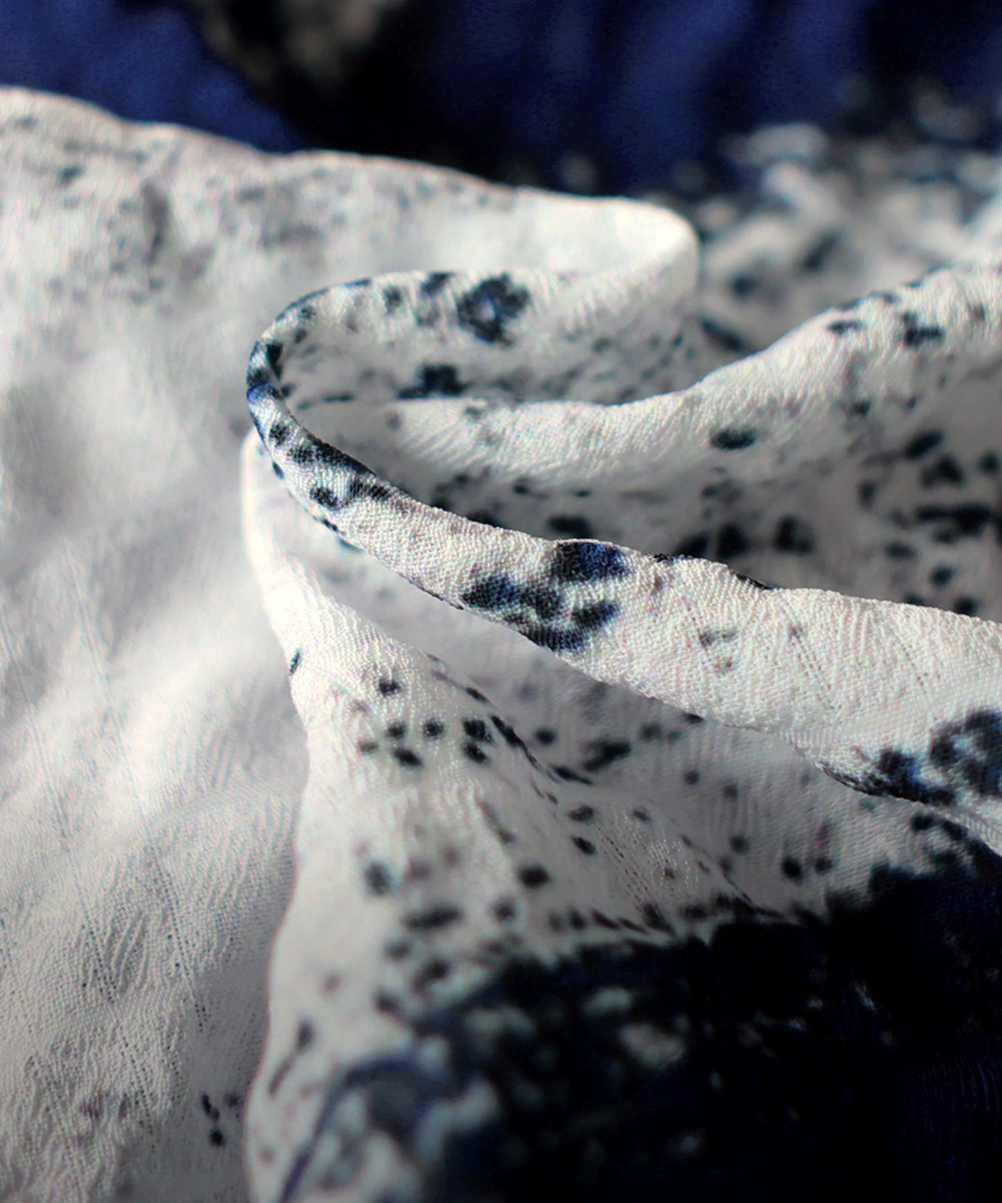 Art Print Textured Shirt Ladies