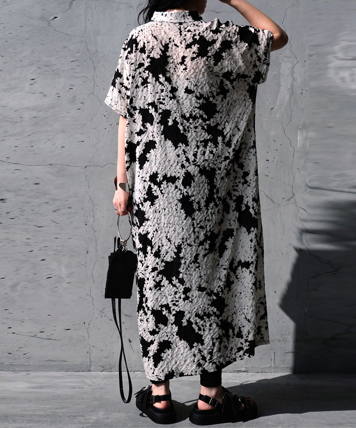 Floral Jacquard Skipper Dress Ladies