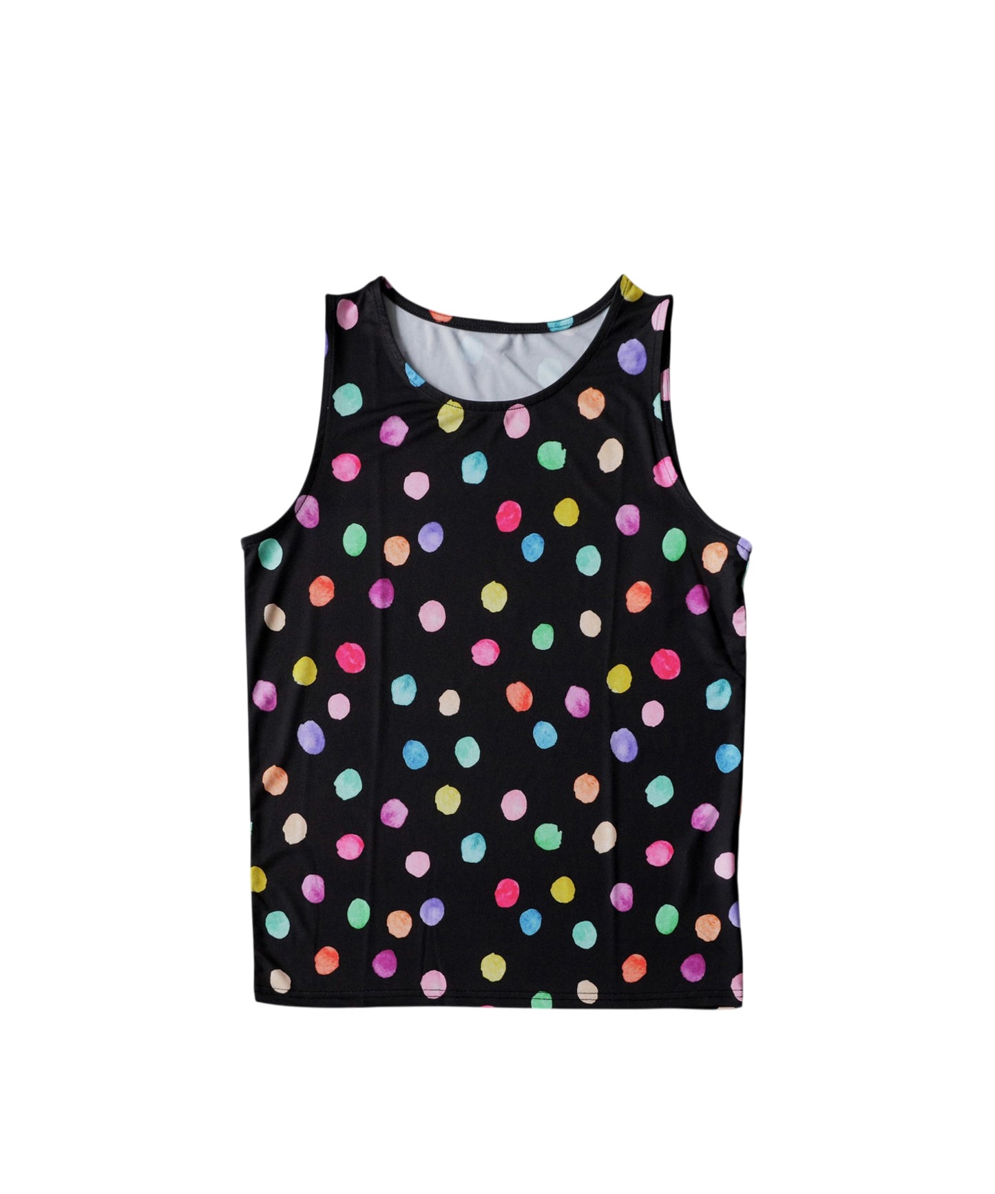 Colorful Polka Dot Tank Top Ladies
