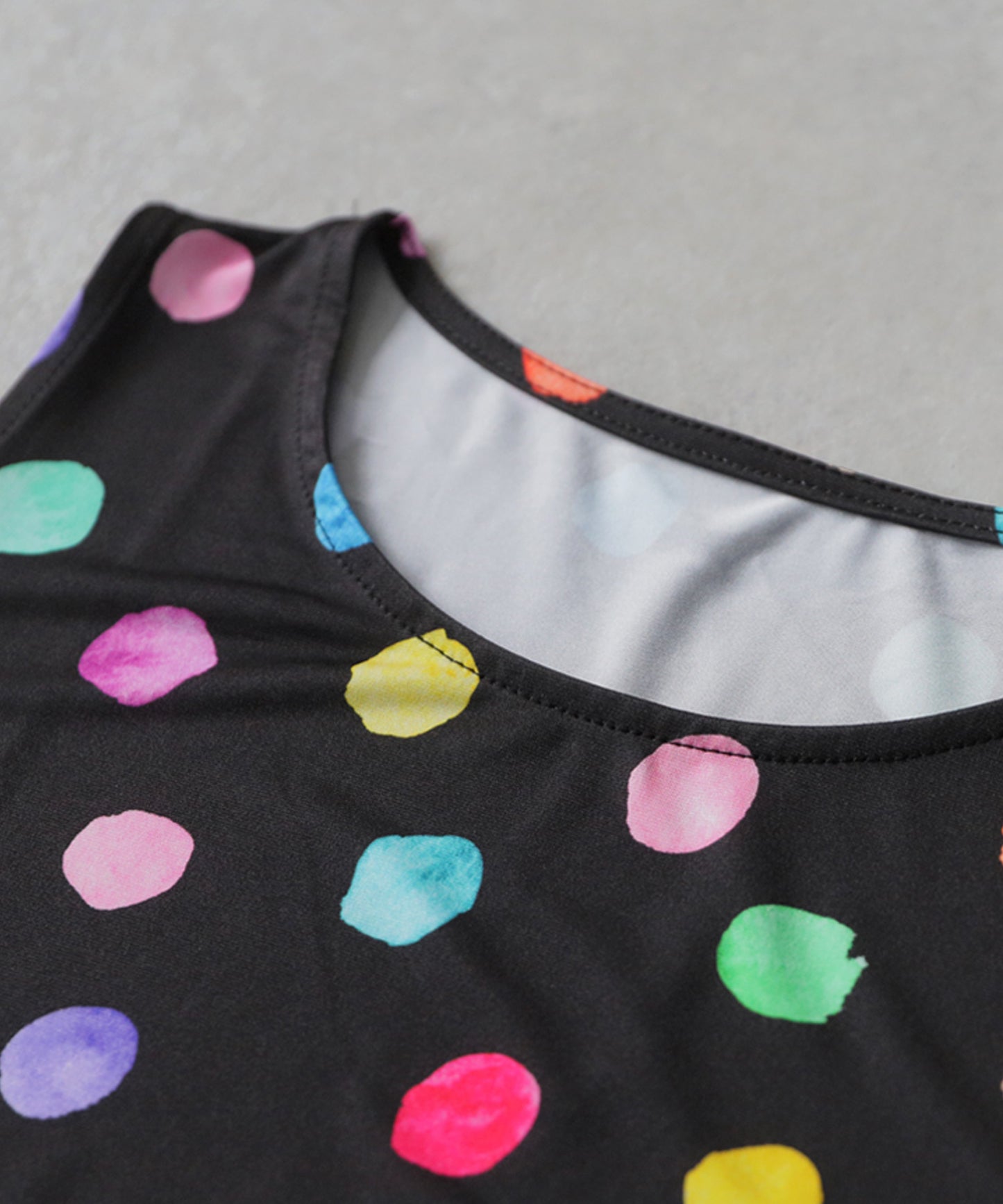 Colorful Polka Dot Tank Top Ladies