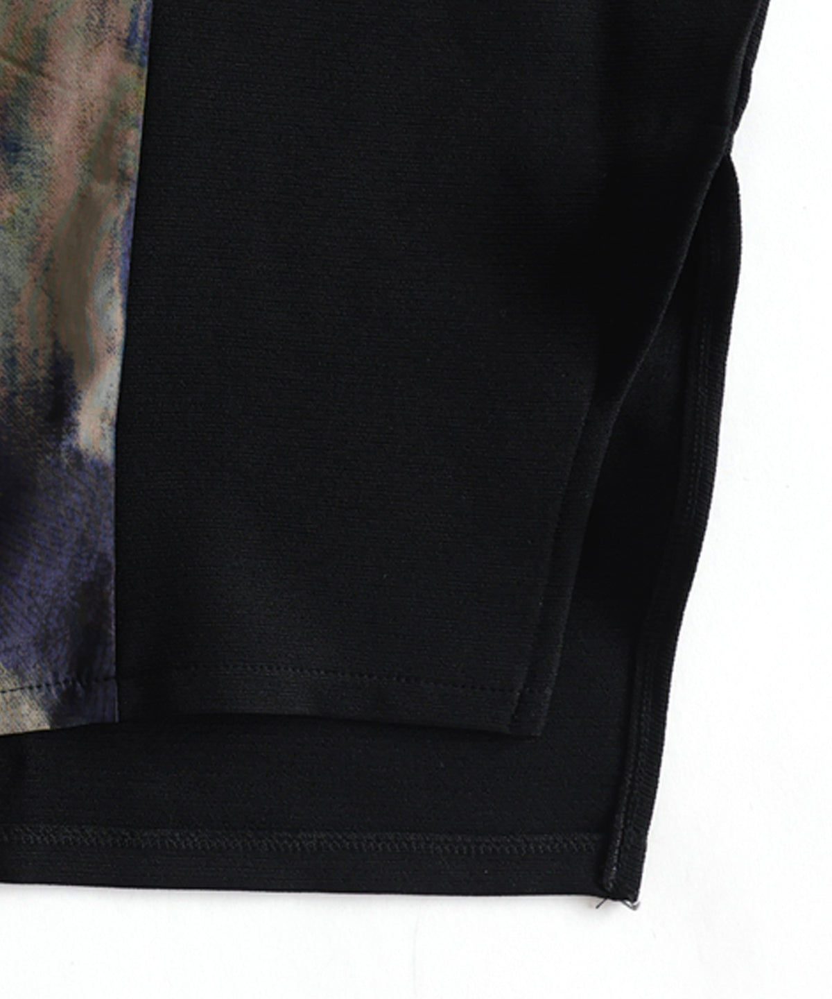 Art Print Color-Block Cocoon Dress Ladies
