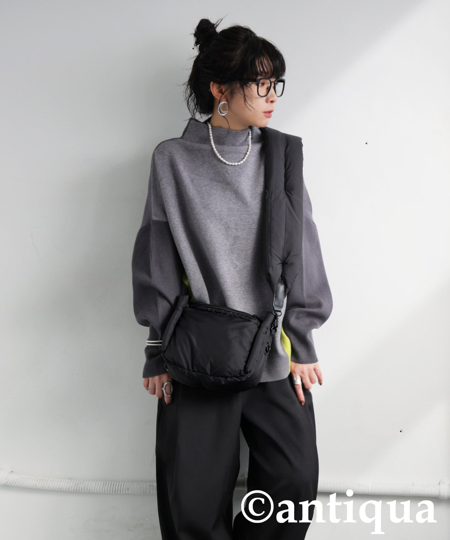 Padded Shoulder Bag Ladies