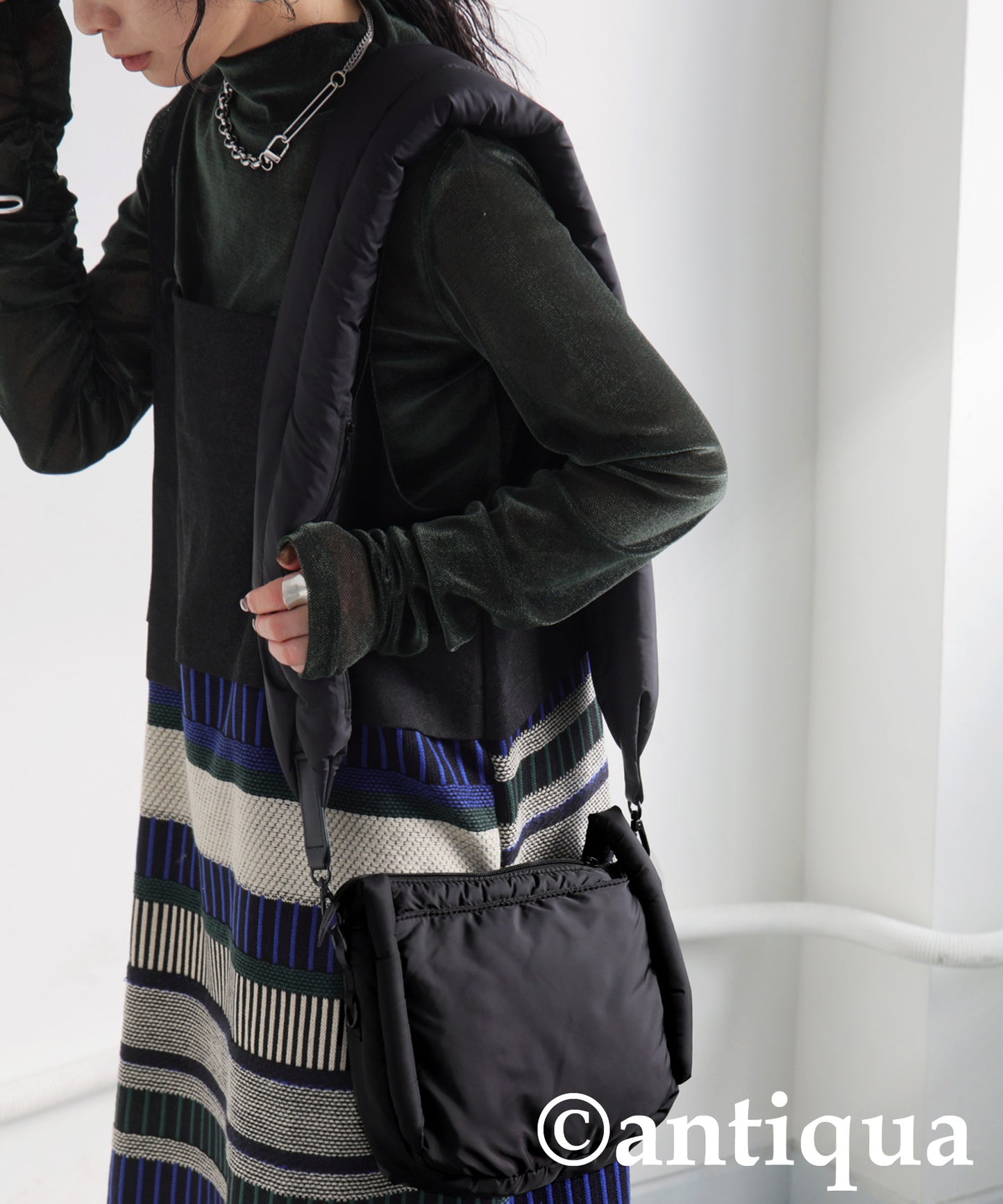 Padded Shoulder Bag Ladies