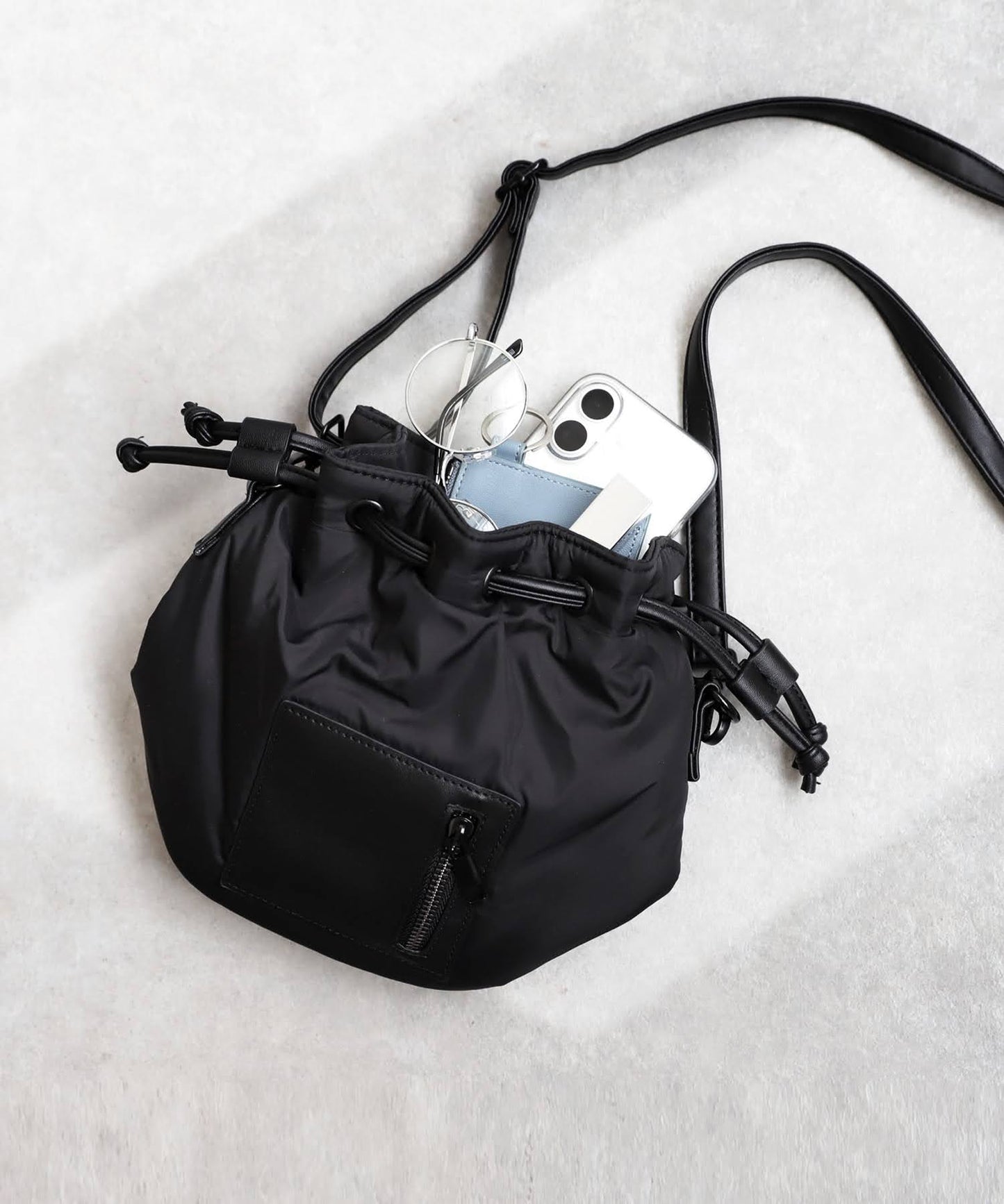 Ladies Drawstring Shoulder Bag