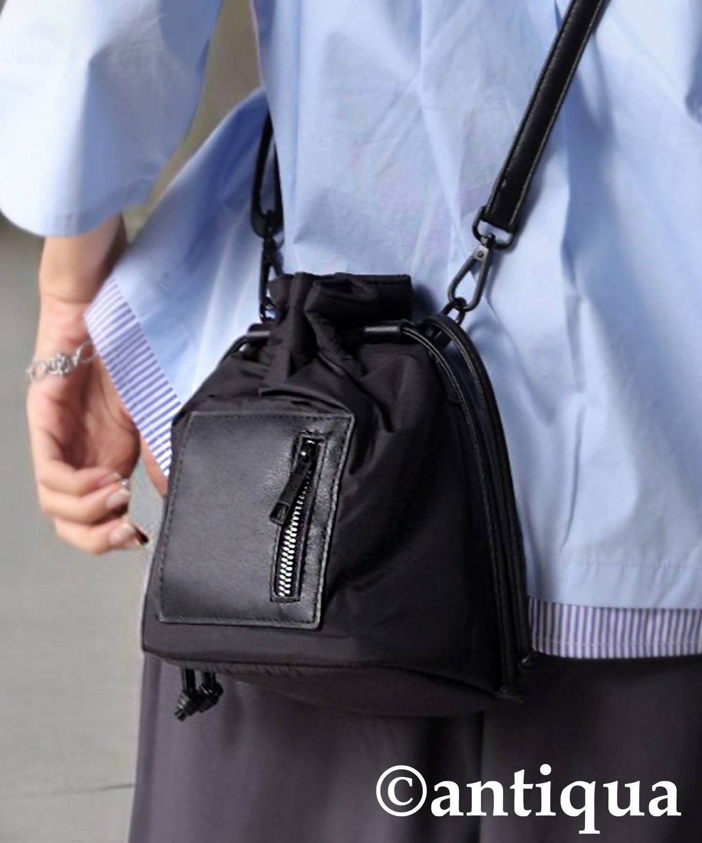 Ladies Drawstring Shoulder Bag