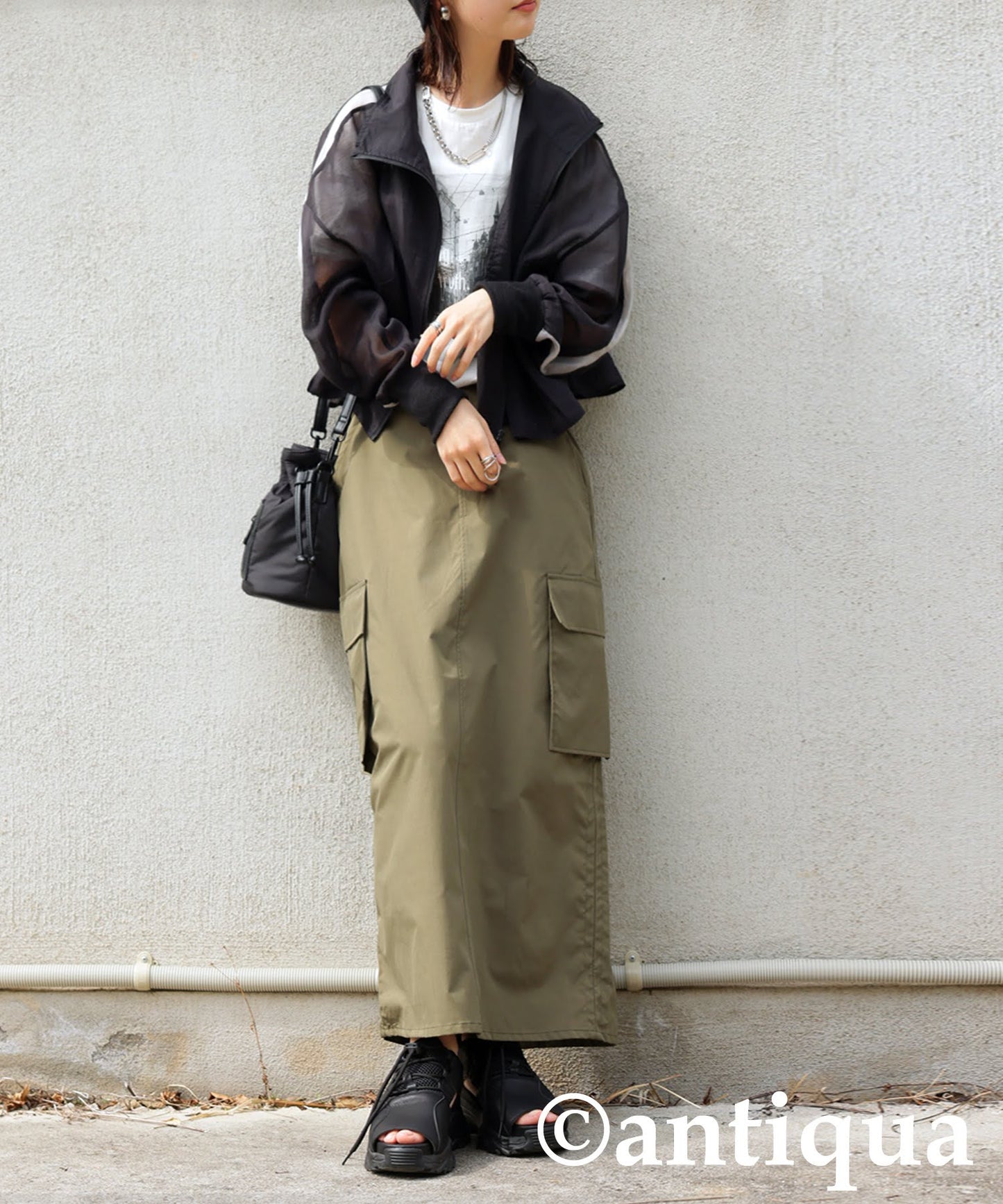 Ladies Drawstring Shoulder Bag