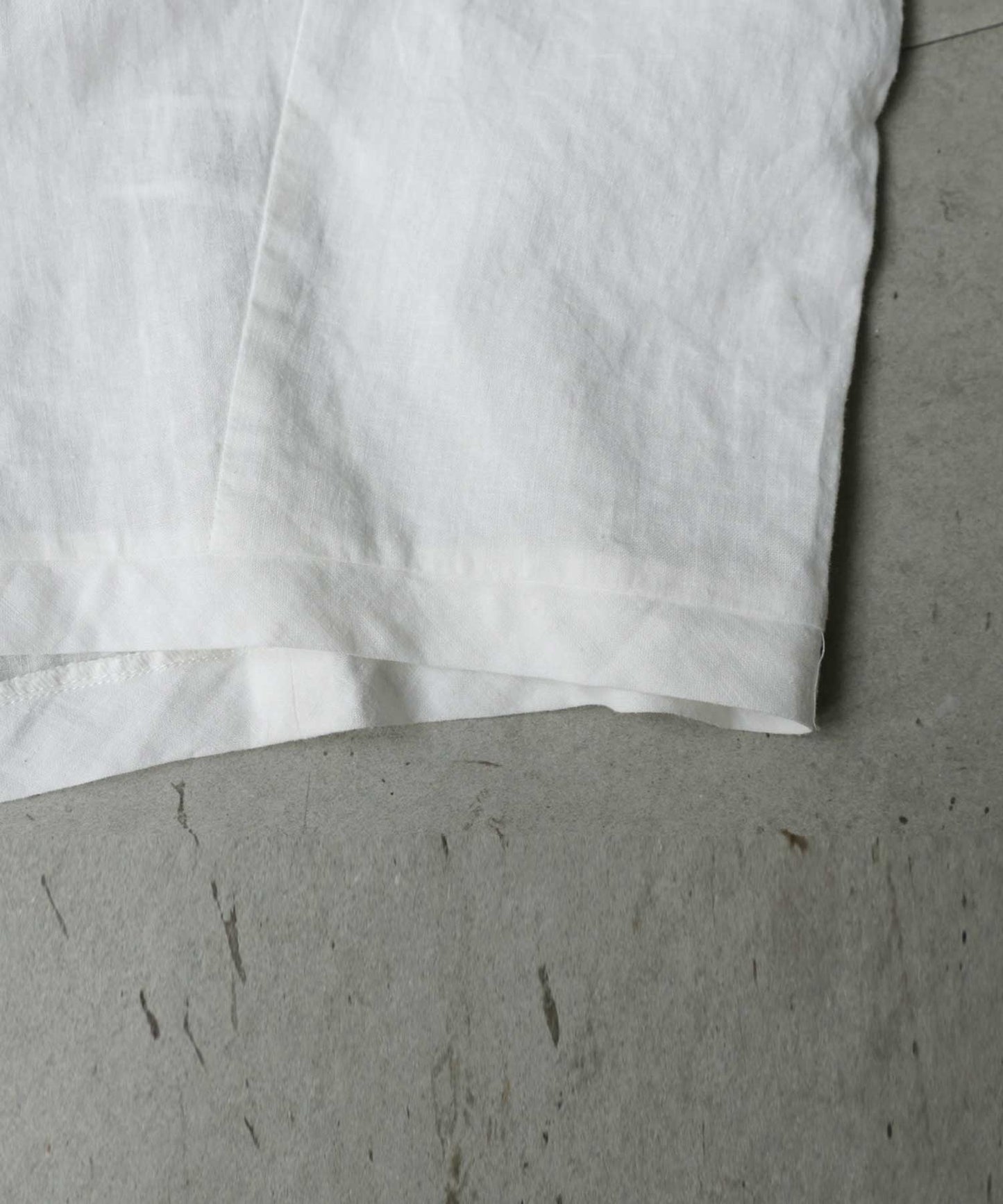 Cotton linen short-sleeve dolman tops Ladies tops Plain