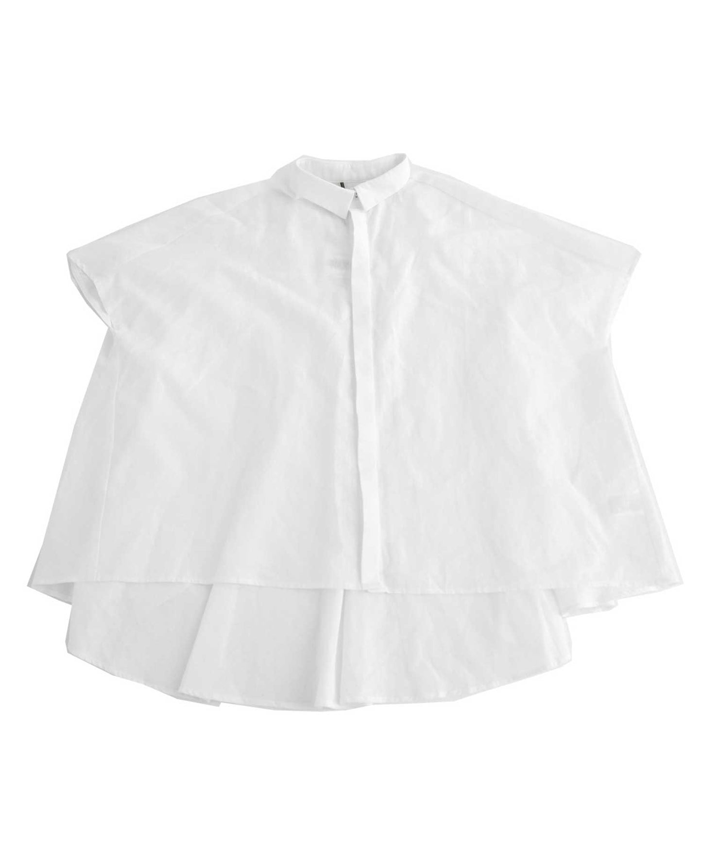 Cotton drape shirt woMen's tops
