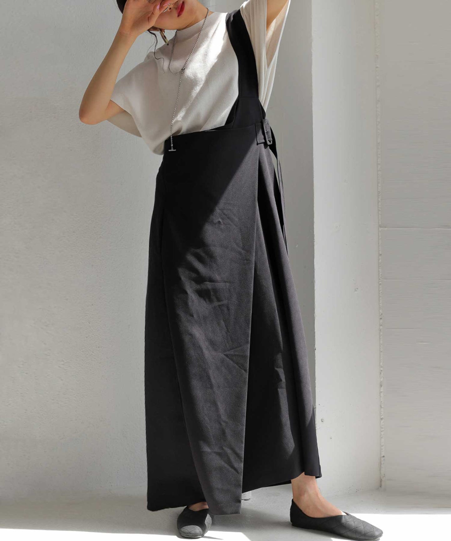 Jumpsuit Skirt Ladies Bottoms