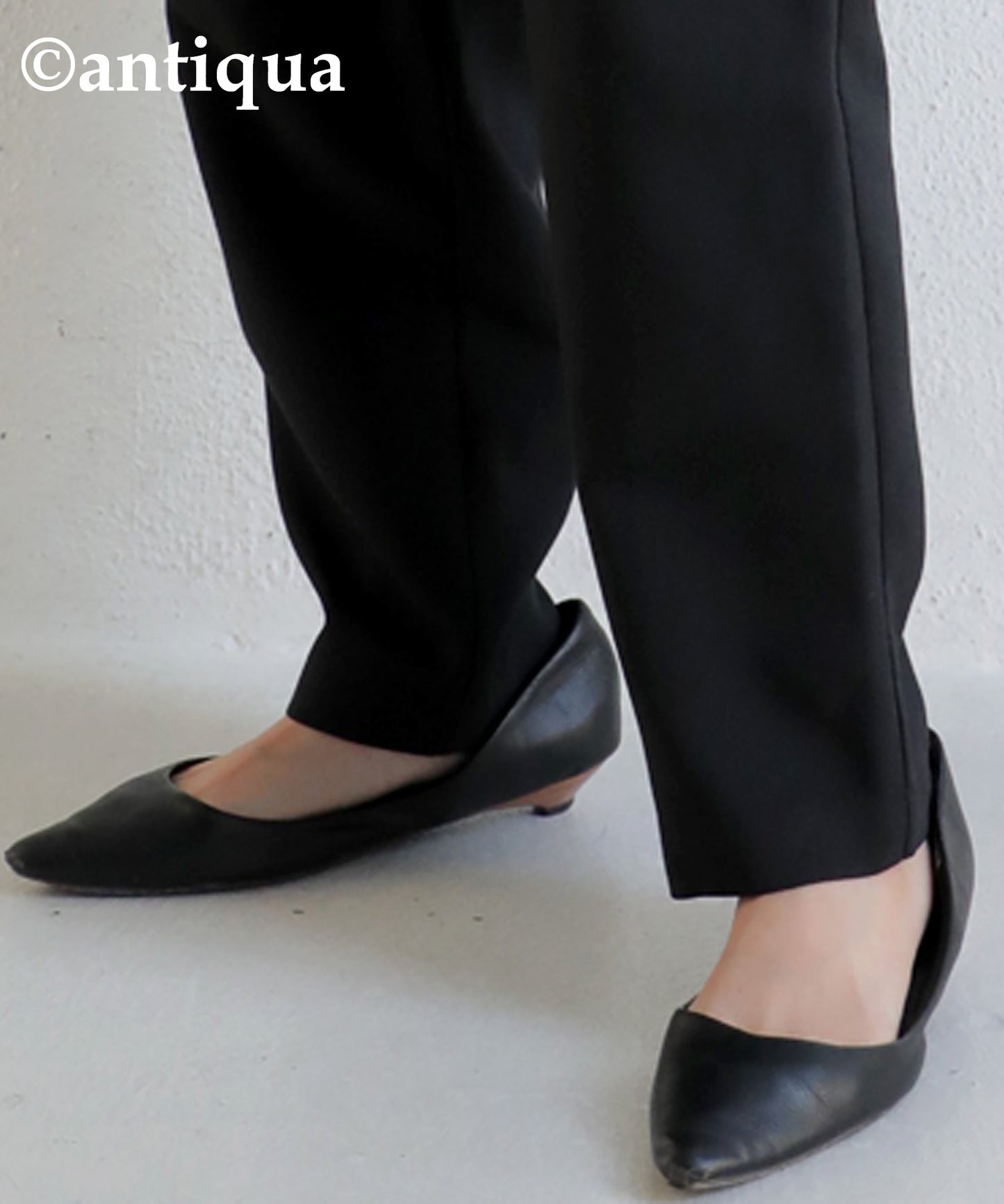 Side Ribbon Tapered Ladies Pants