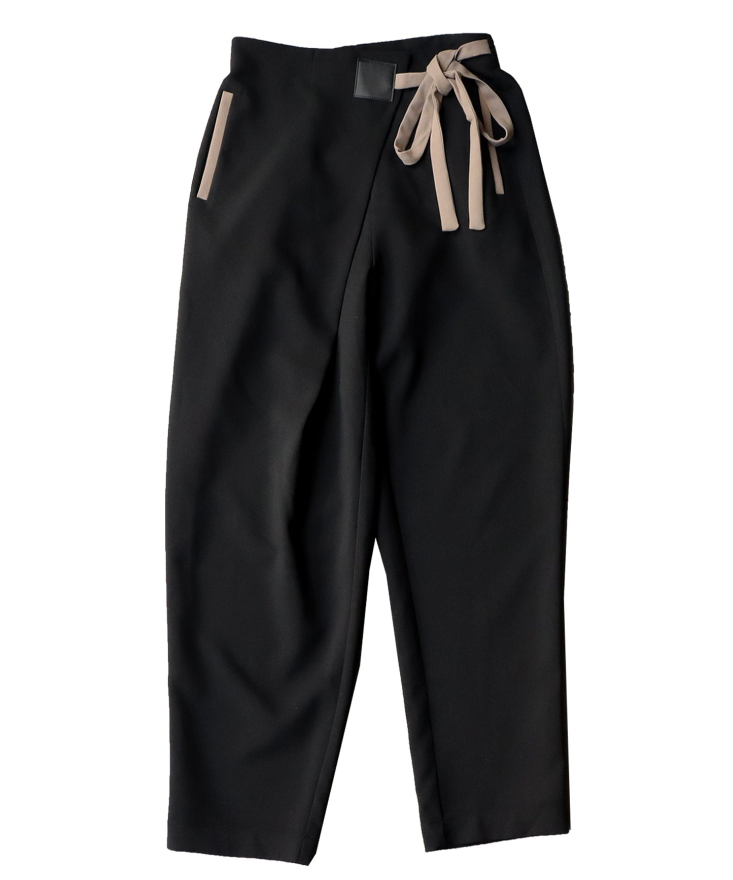 Side Ribbon Tapered Ladies Pants