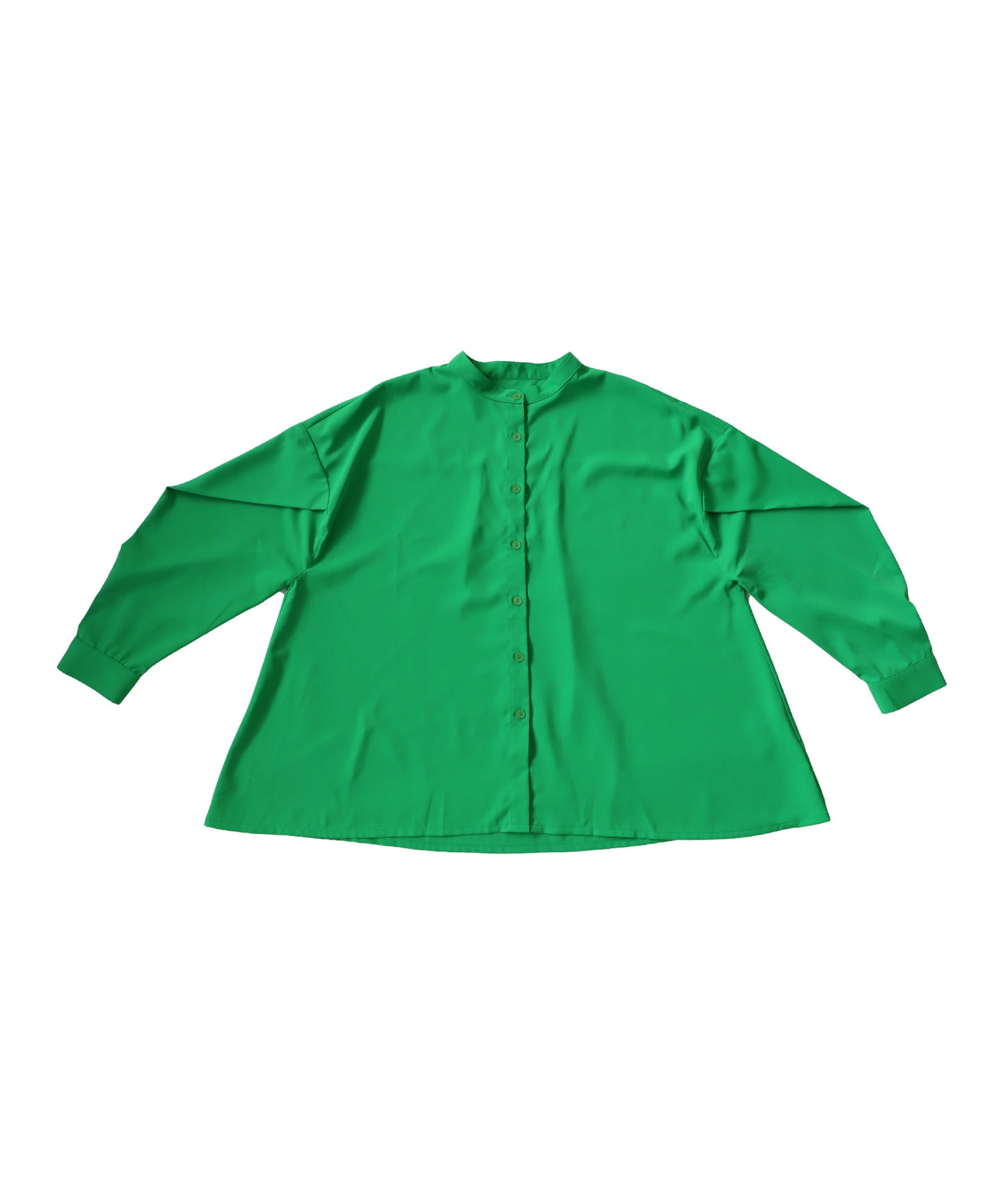 A -line Ladie shirt Long-sleeve plain