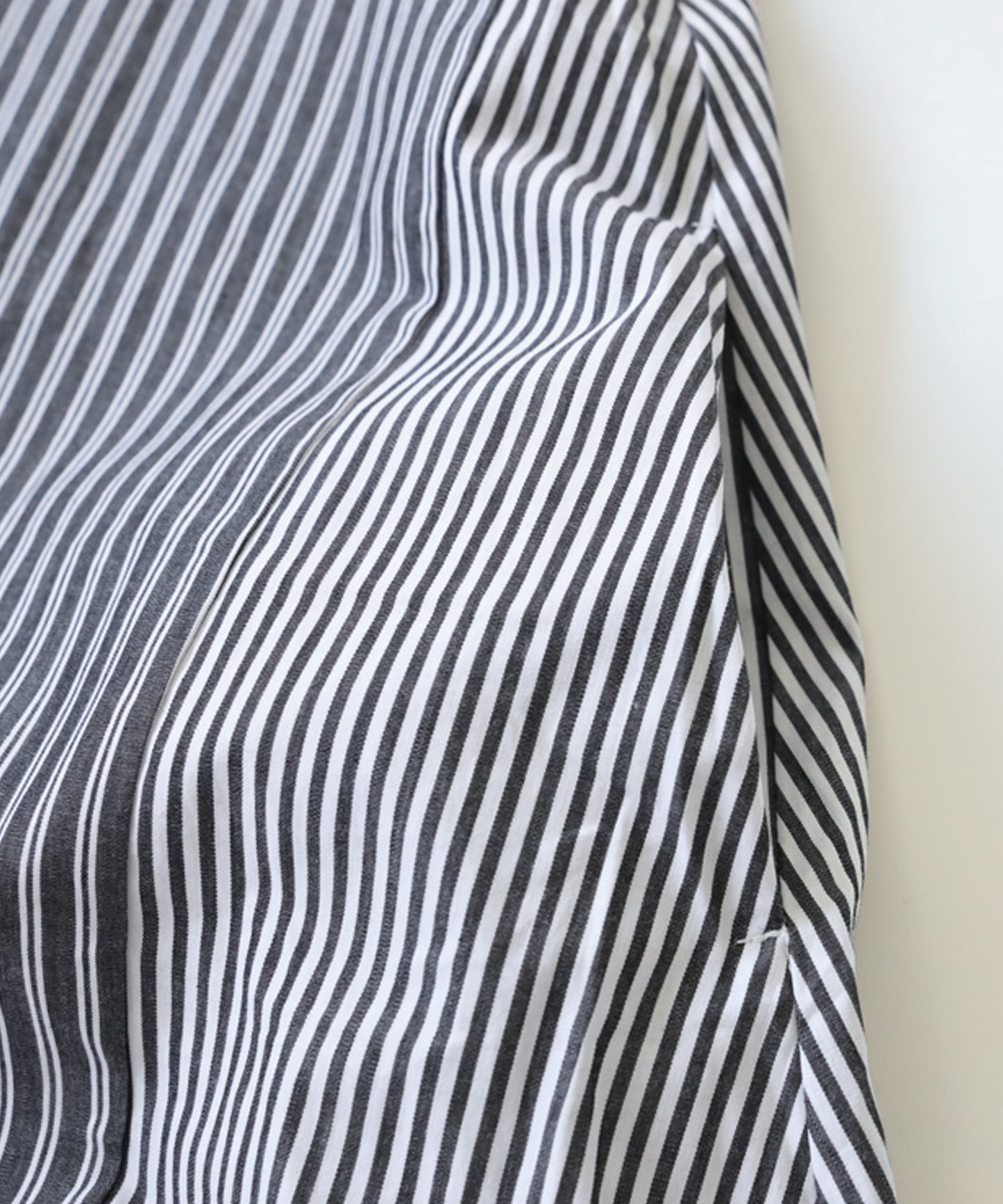 Vertical Striped pattern Ladies Casual shirt dress