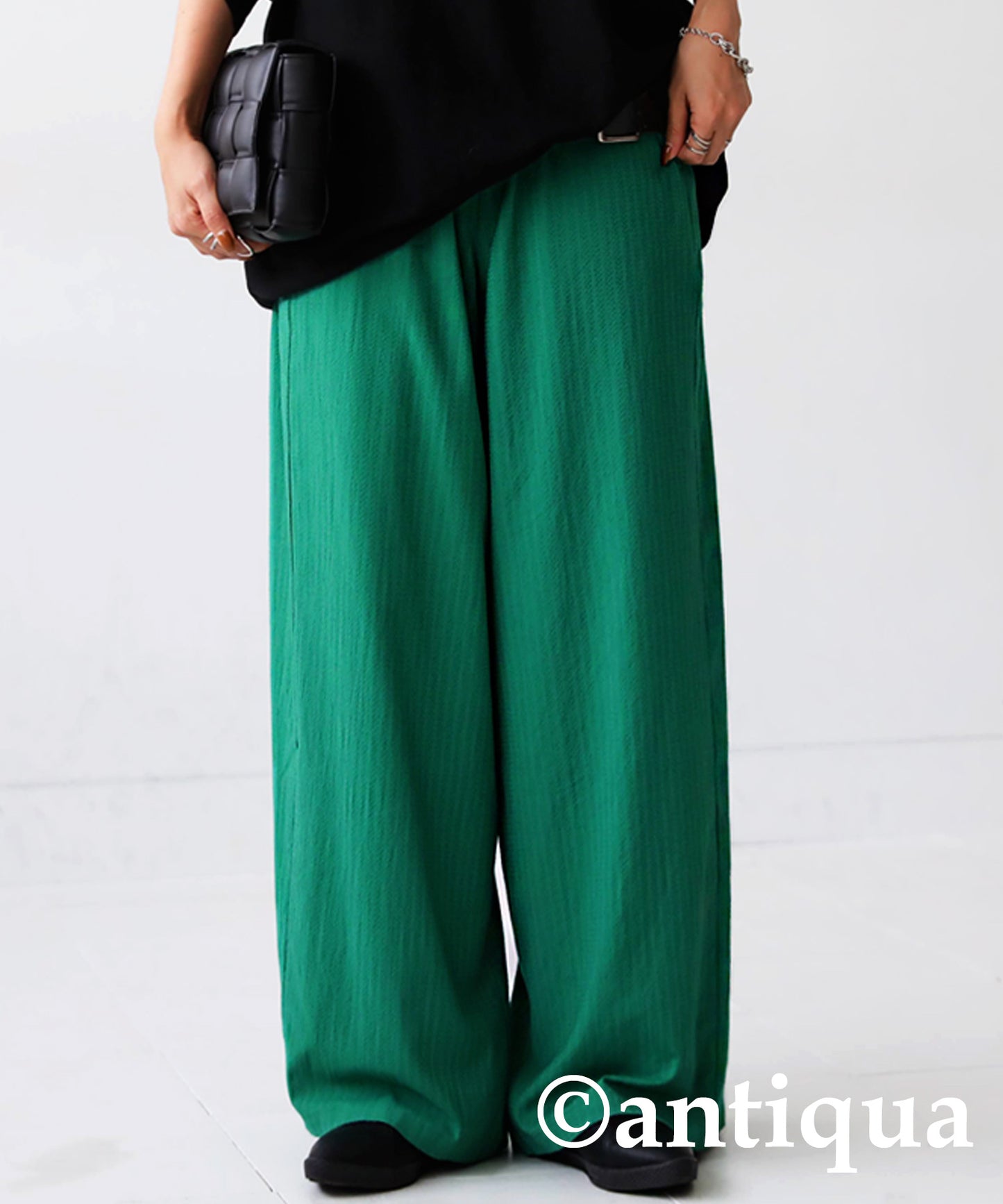 Striped Wide Pants Ladies