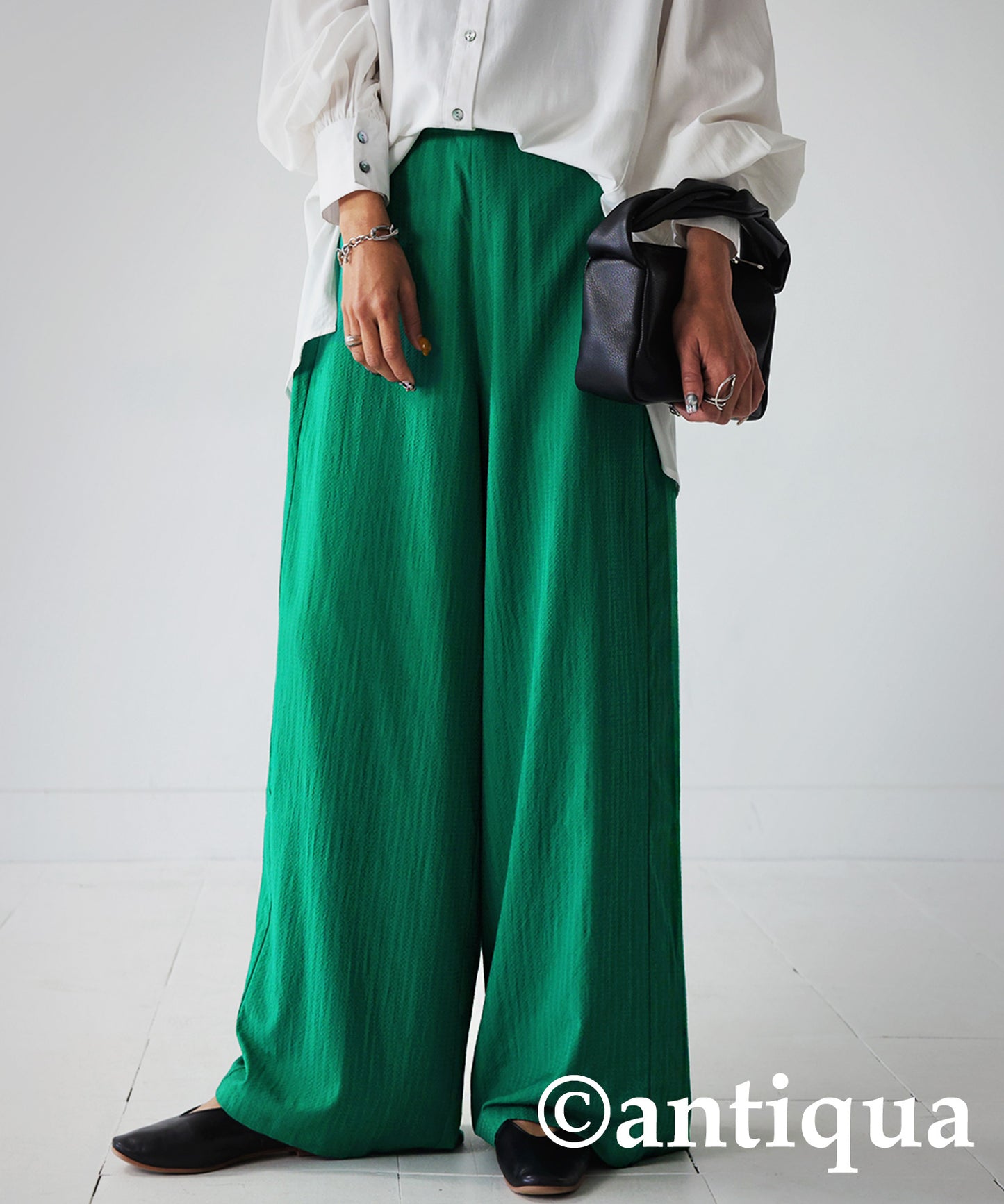 Striped Wide Pants Ladies