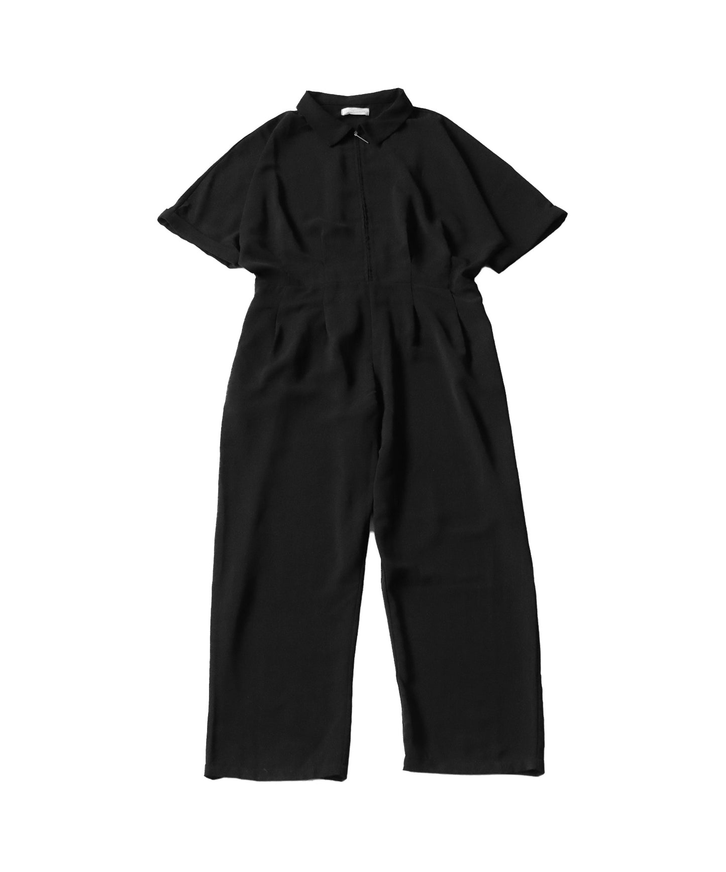 Ladies Jumpsuit short-sleeve plain