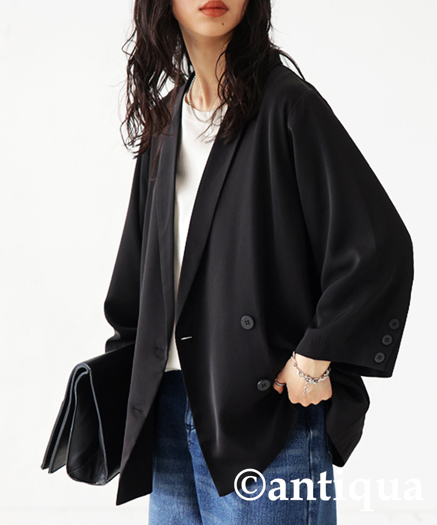 Middle Length Ladies Double Jacket