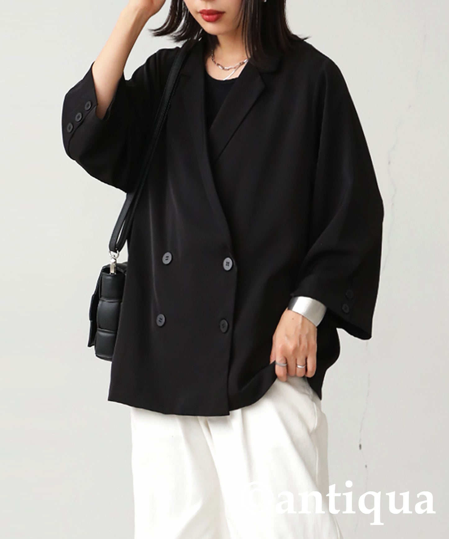 Middle Length Ladies Double Jacket