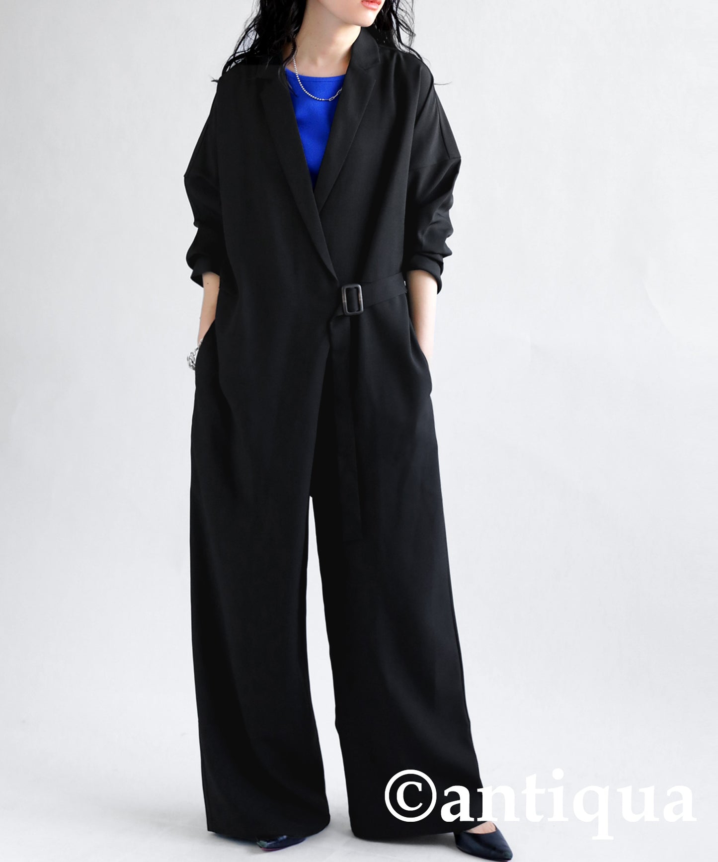 Ladies Tidy Jumpsuit Long-Sleeved