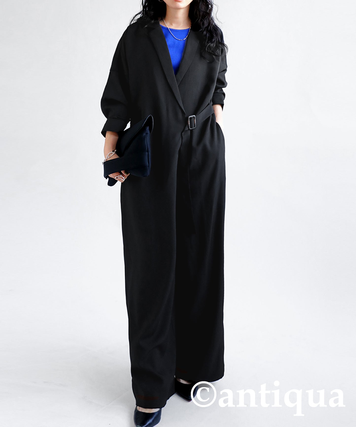 Ladies Tidy Jumpsuit Long-Sleeved