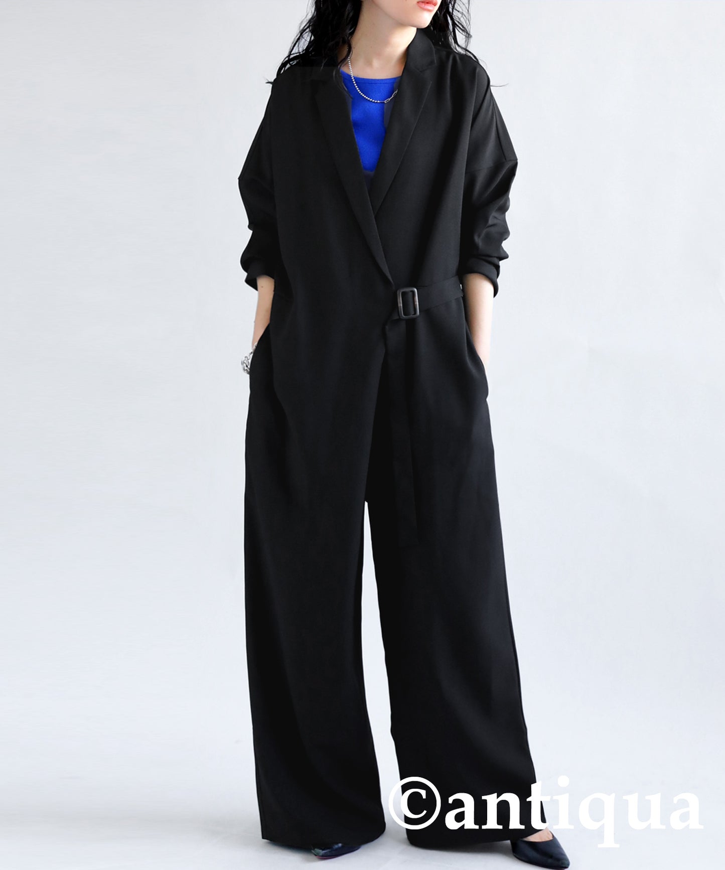 Ladies Tidy Jumpsuit Long-Sleeved